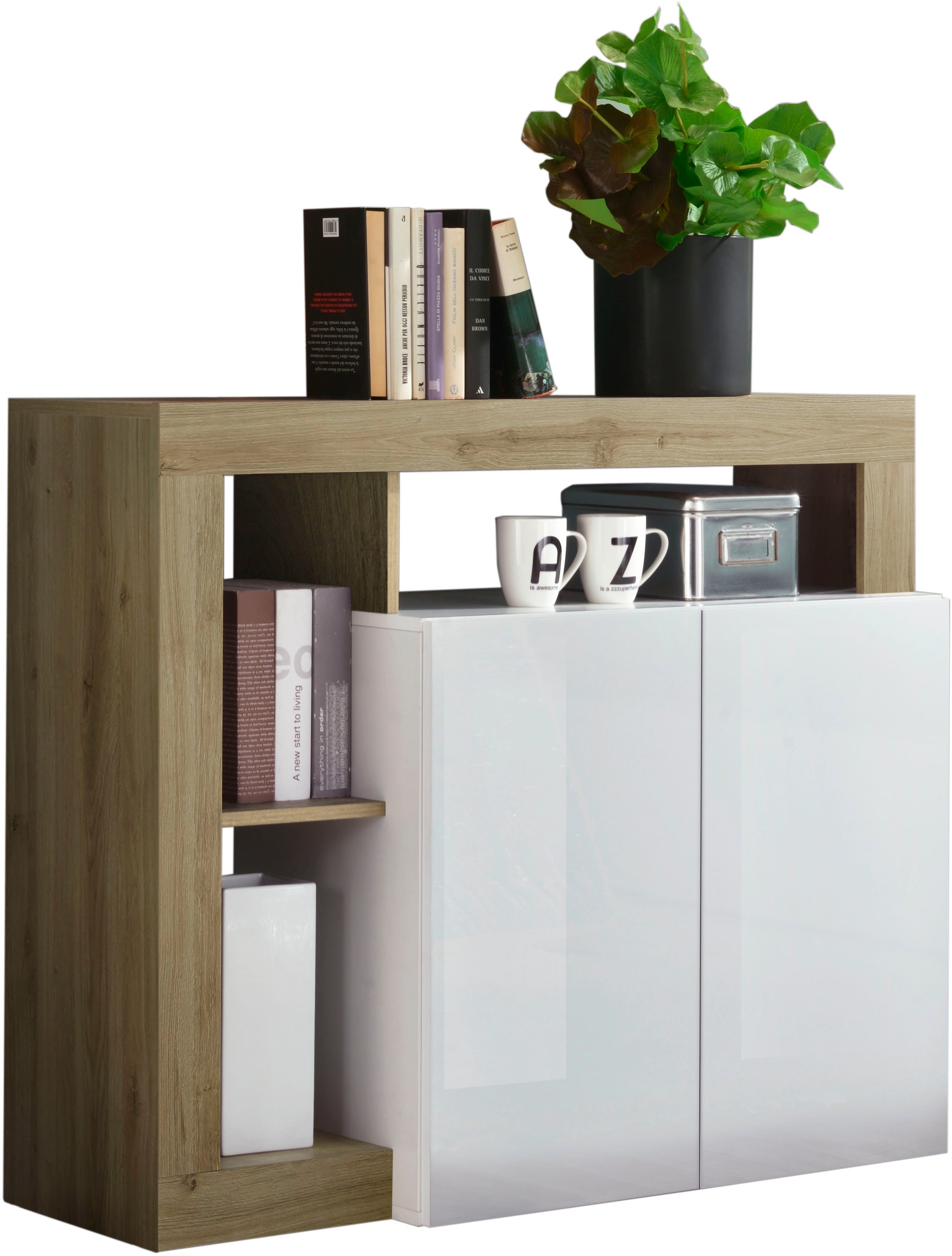 Home affaire Sideboard Hamburg, Breite 108 cm