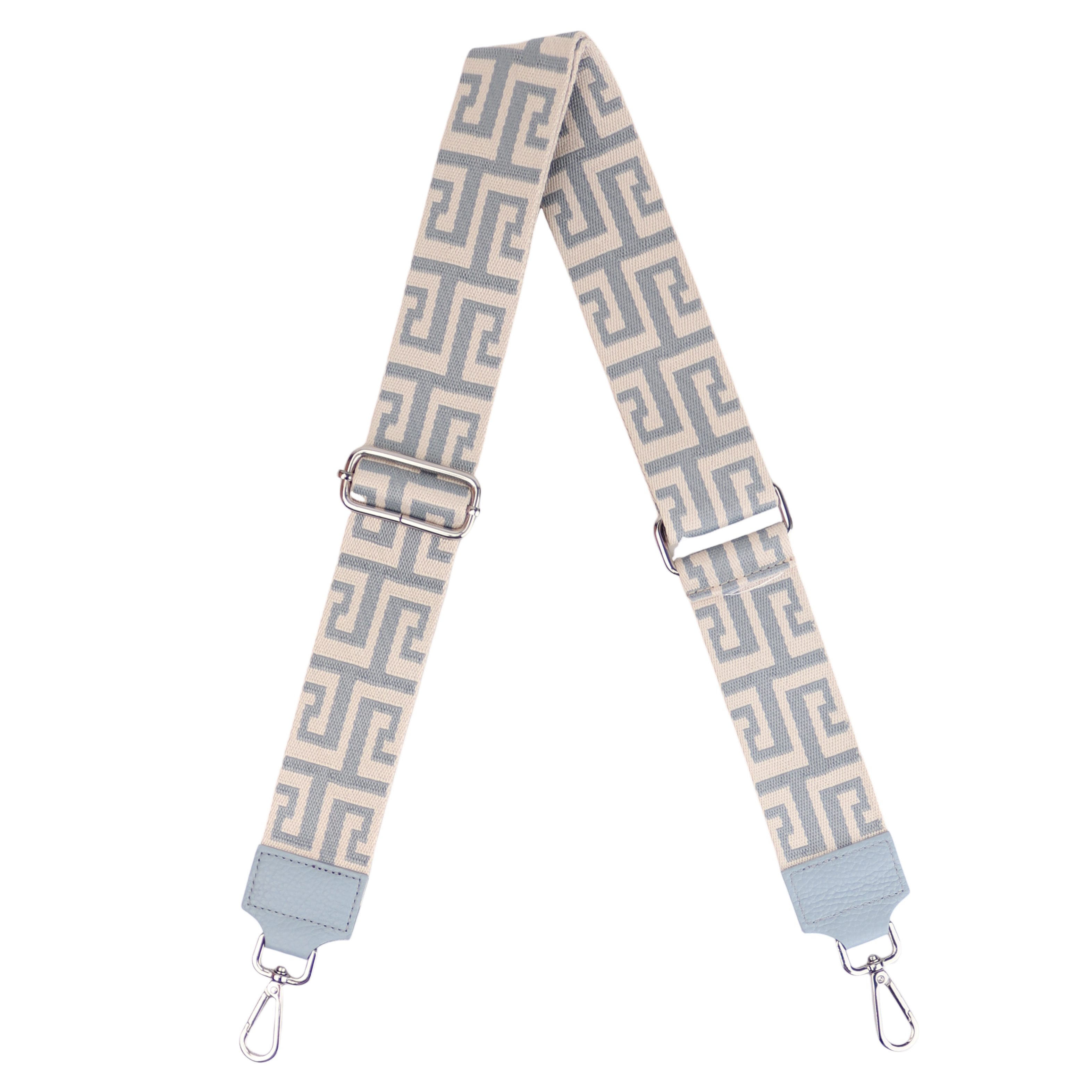 MIRROSI Schulterriemen Made in Italy aus Echtleder Schultergurt für Tasche zum Wechseln (1x Taschengurt) 5cm Breit Bohemian Style