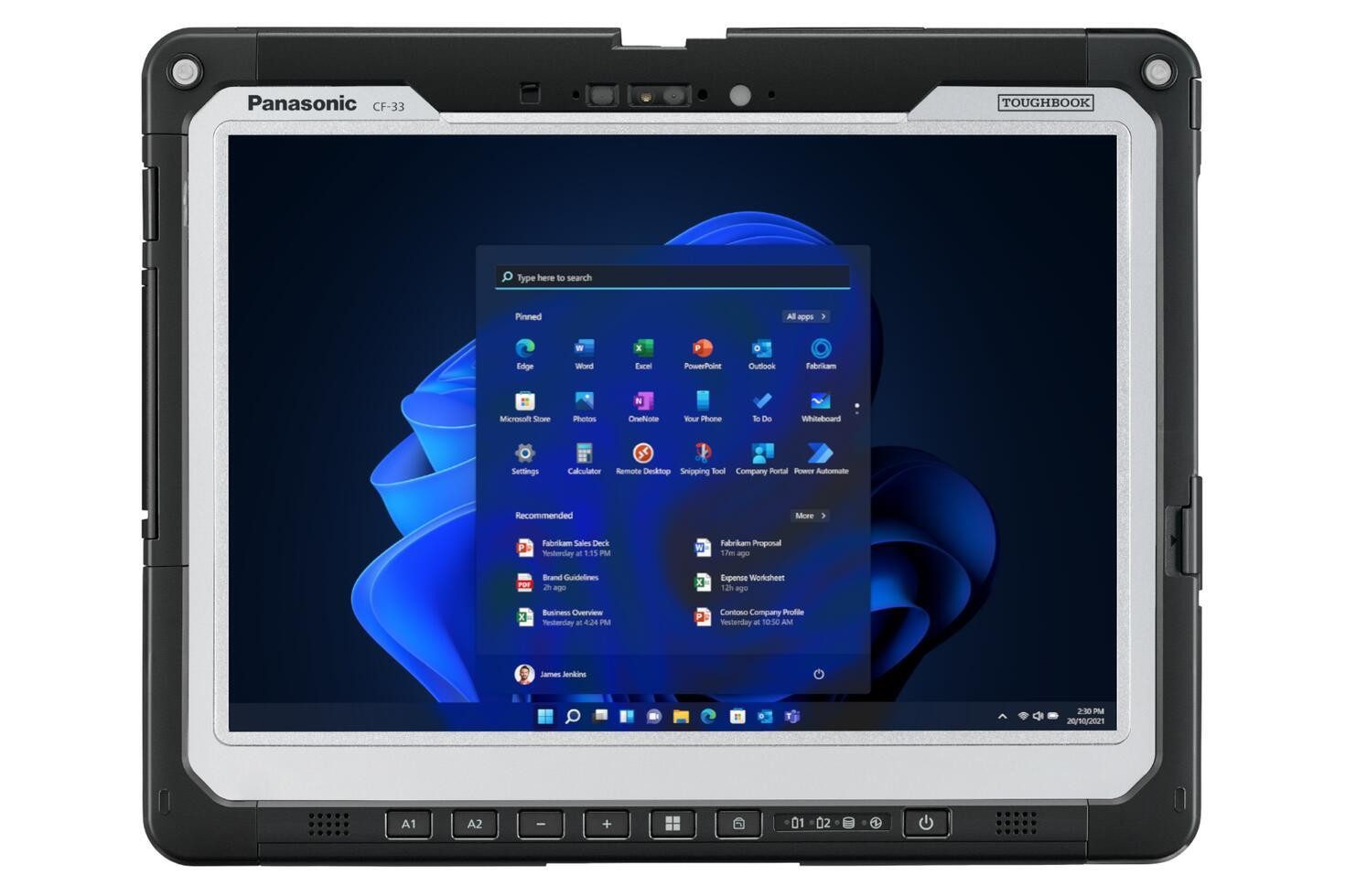 Panasonic PanasonicCF-33YAAAXB4 TOUGHBOOK 33 mk4 Notebook (Core i5, 512 GB SSD)