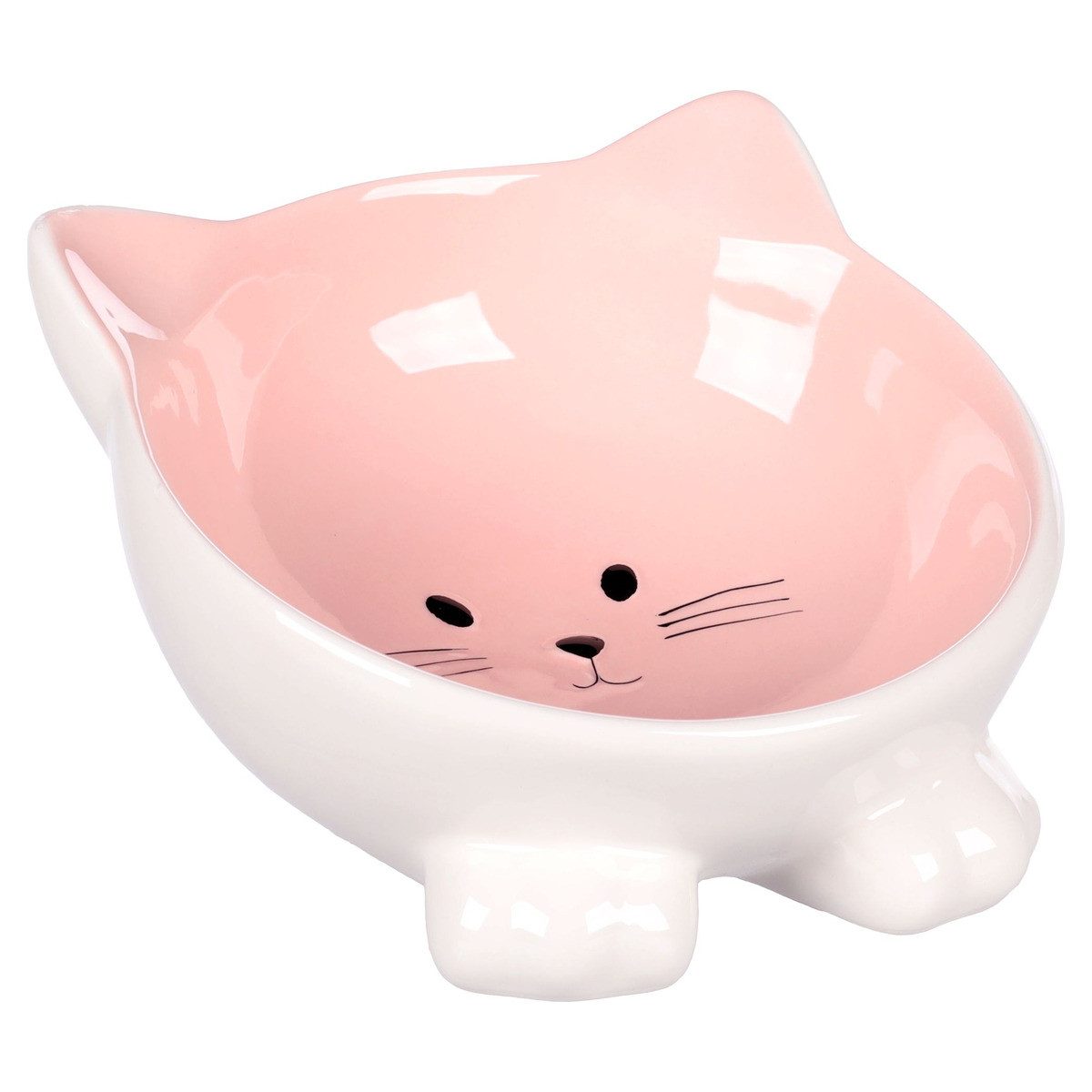 Futternapf Futter- und Trinknapf Puzi rosa