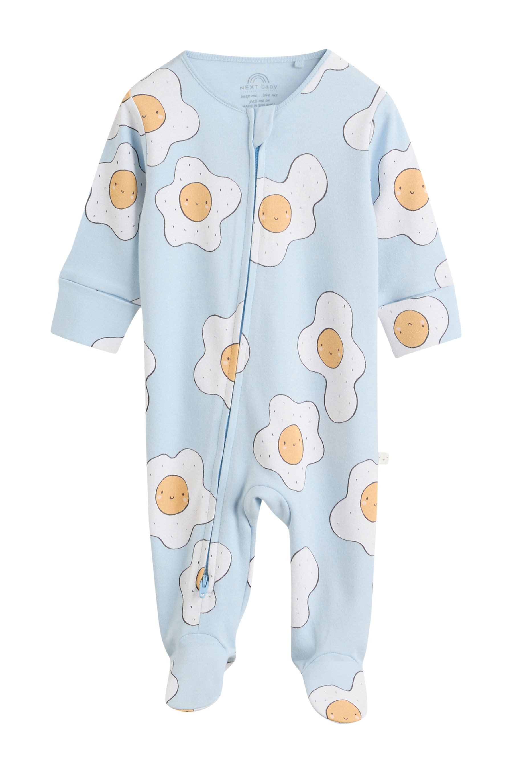 Next Schlafoverall Babyschlafanzüge mit Zweiwege-RV, 4er-Pack (4-tlg)