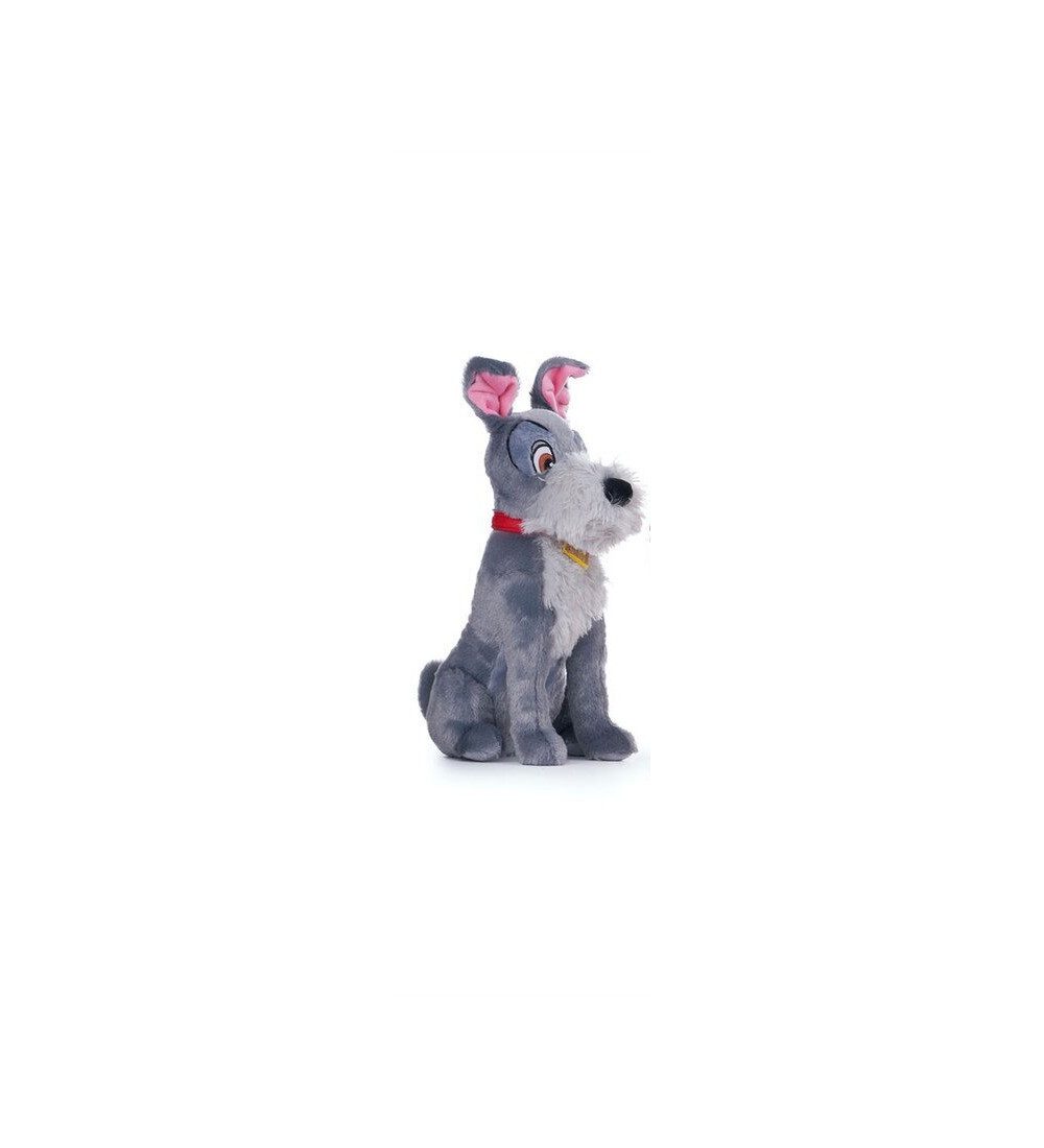 Teddys Rothenburg Kuscheltier Kuscheltier Hund Strolch Disney sitzend grau 30 cm Plüschhund