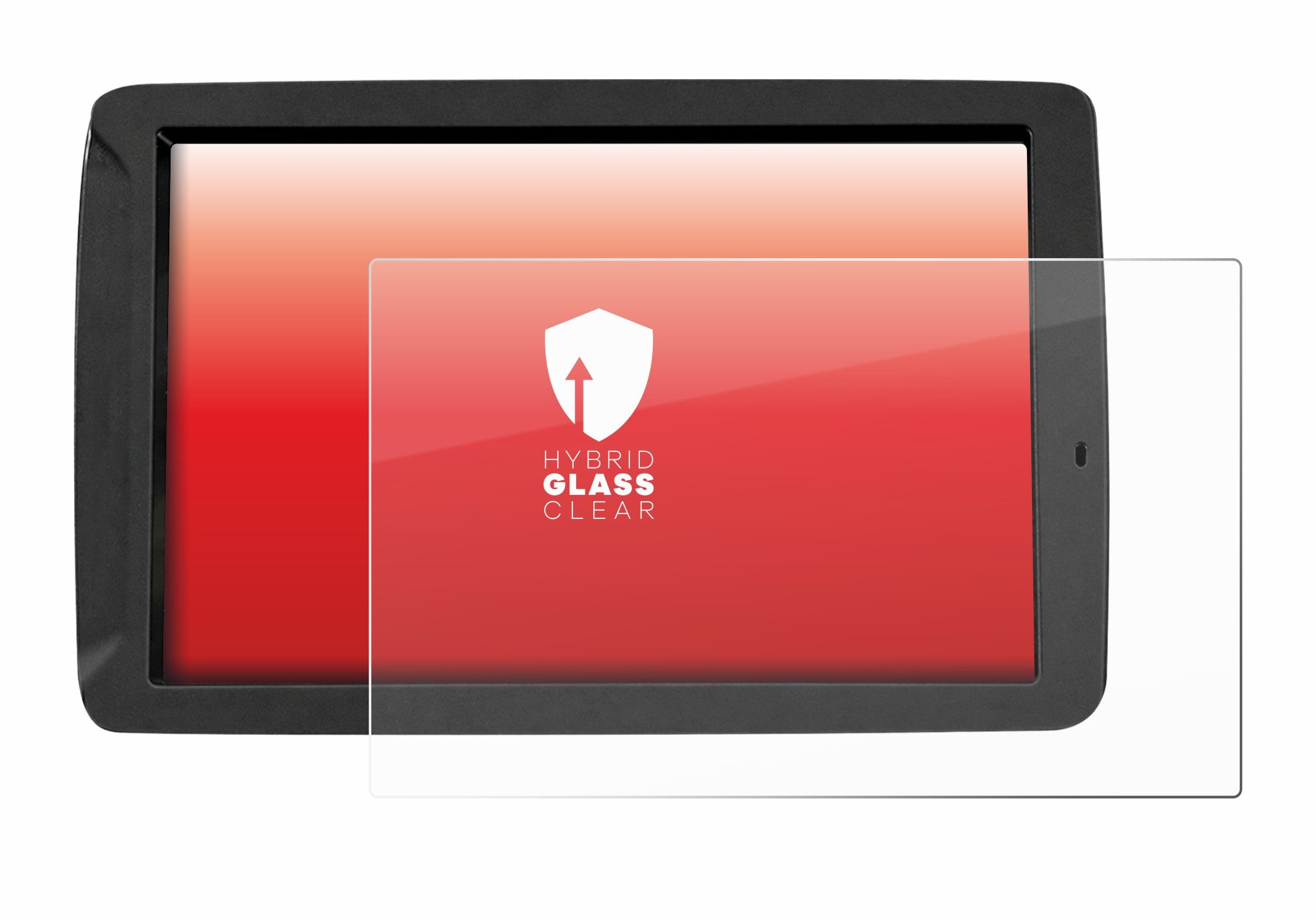 upscreen Displayschutzglas Folie für BMW Motorrad Navigator V 5, Schutzfolie Glas Panzer Display Schutz klar