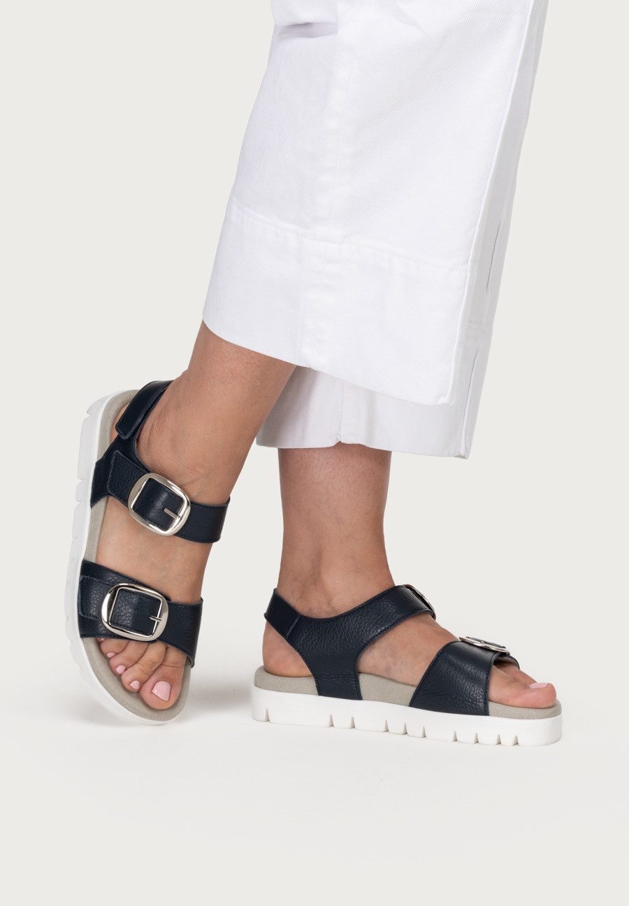 vitaform Damen Sandalen Hirschleder Sandale