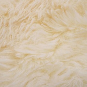 Teppich Schafspelz 60x90 cm Weiß, furnicato, Andere