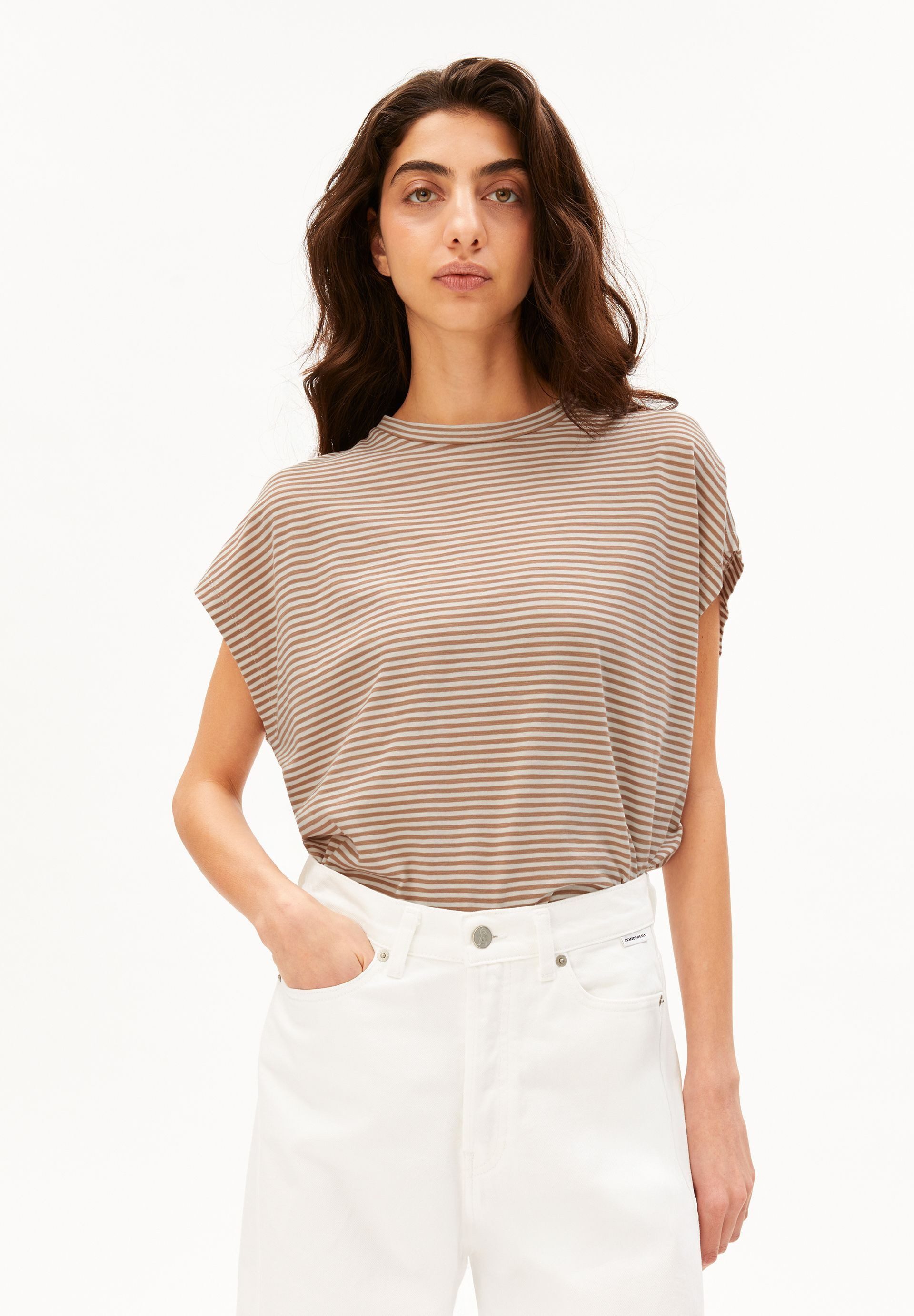 T-Shirt SLUB JERSEY STRIPE T-Shirt aus Bio-Baumwolle