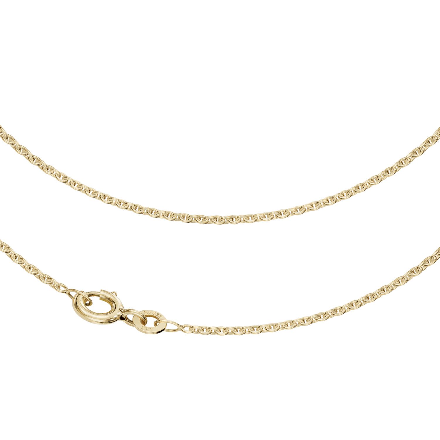 Goldkette JB Collier Panzerkette 333 Gelbgold 8 Kt 36 - 80 cm