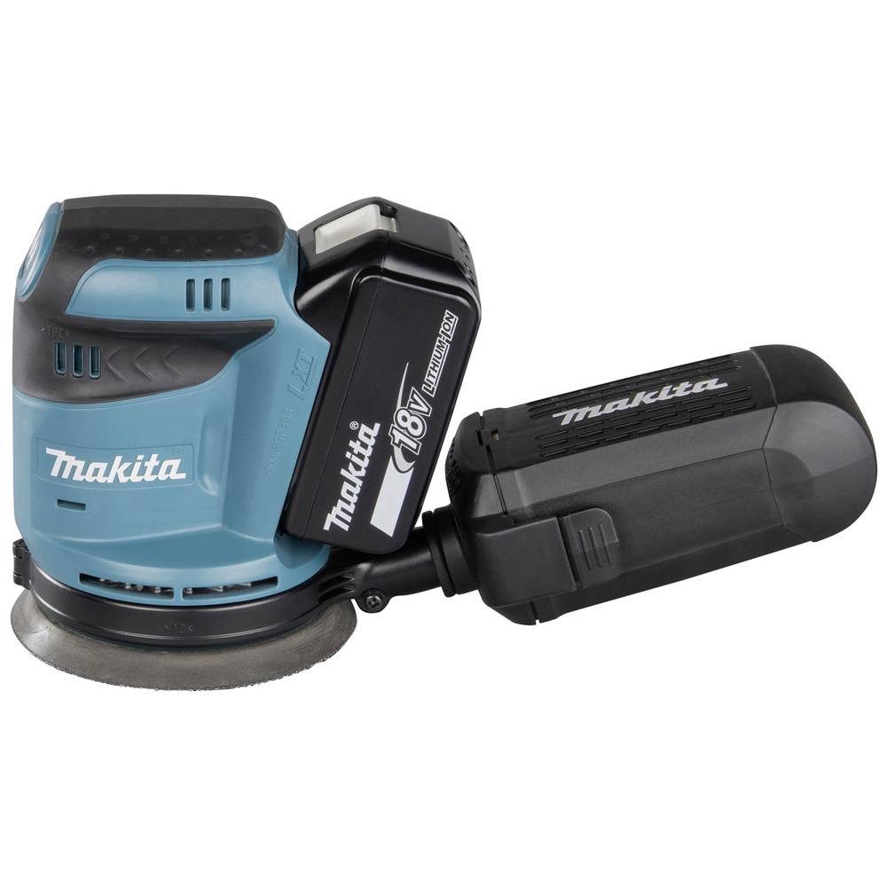 Makita Exzenterschleifer Akku-Exzenterschleifer 18V DBO180RTJ, inkl. 2. Akku, inkl. Ladegerät