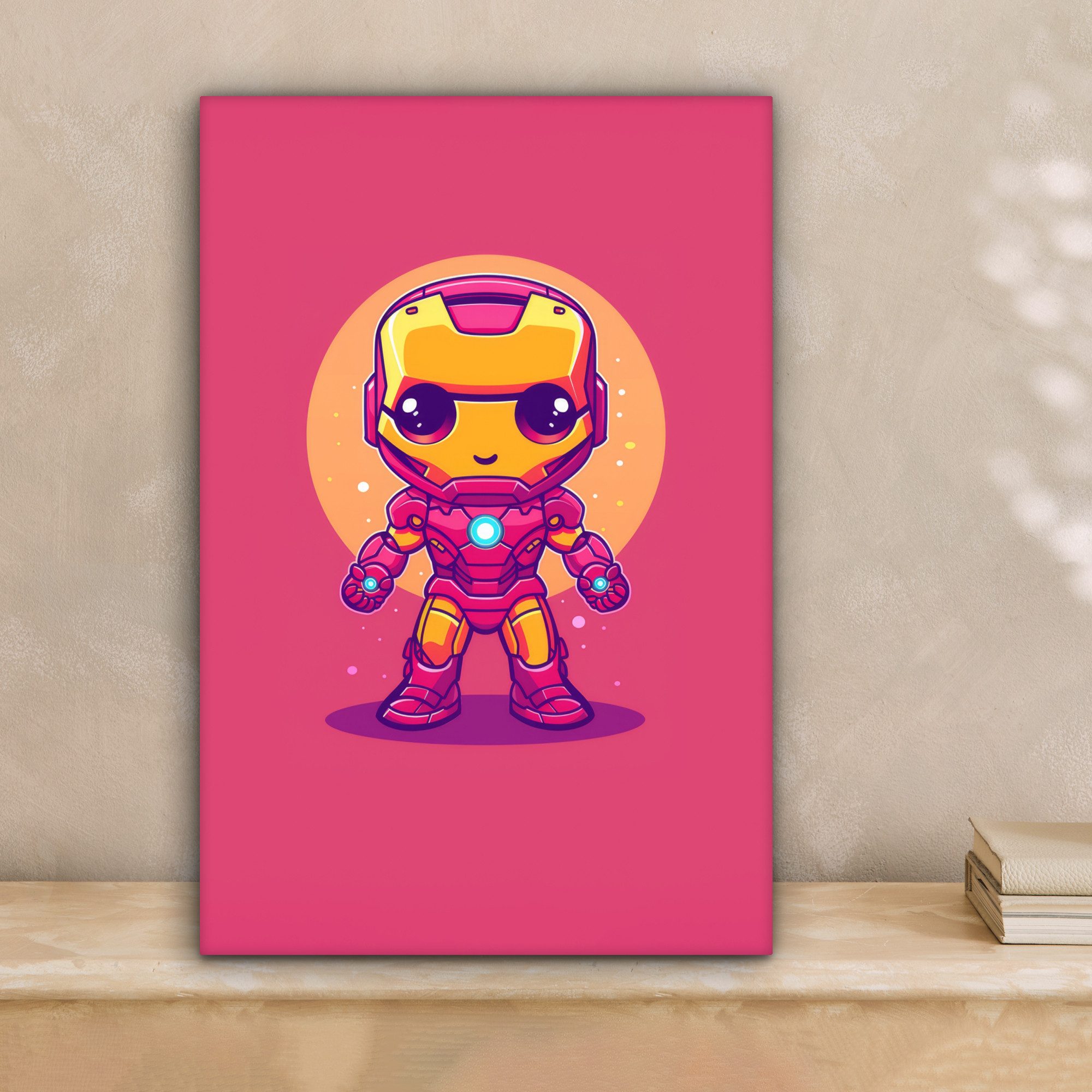 OneMillionCanvasses® Leinwandbild Superheld - Jungen - günstig online kaufen