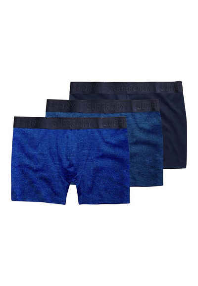 Superdry Boxershorts Superdry Boxershorts BOXER MULTI TRIPLE PACK Navy Bright Blue