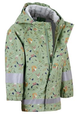 Sterntaler® Regenjacke Regenjacke Waldtiere (1-St., Kinder Regen- und Matschjacke mit süßen Motiven) Regenjacke Kinder mit Kapuze, Funktionsjacke Kinder