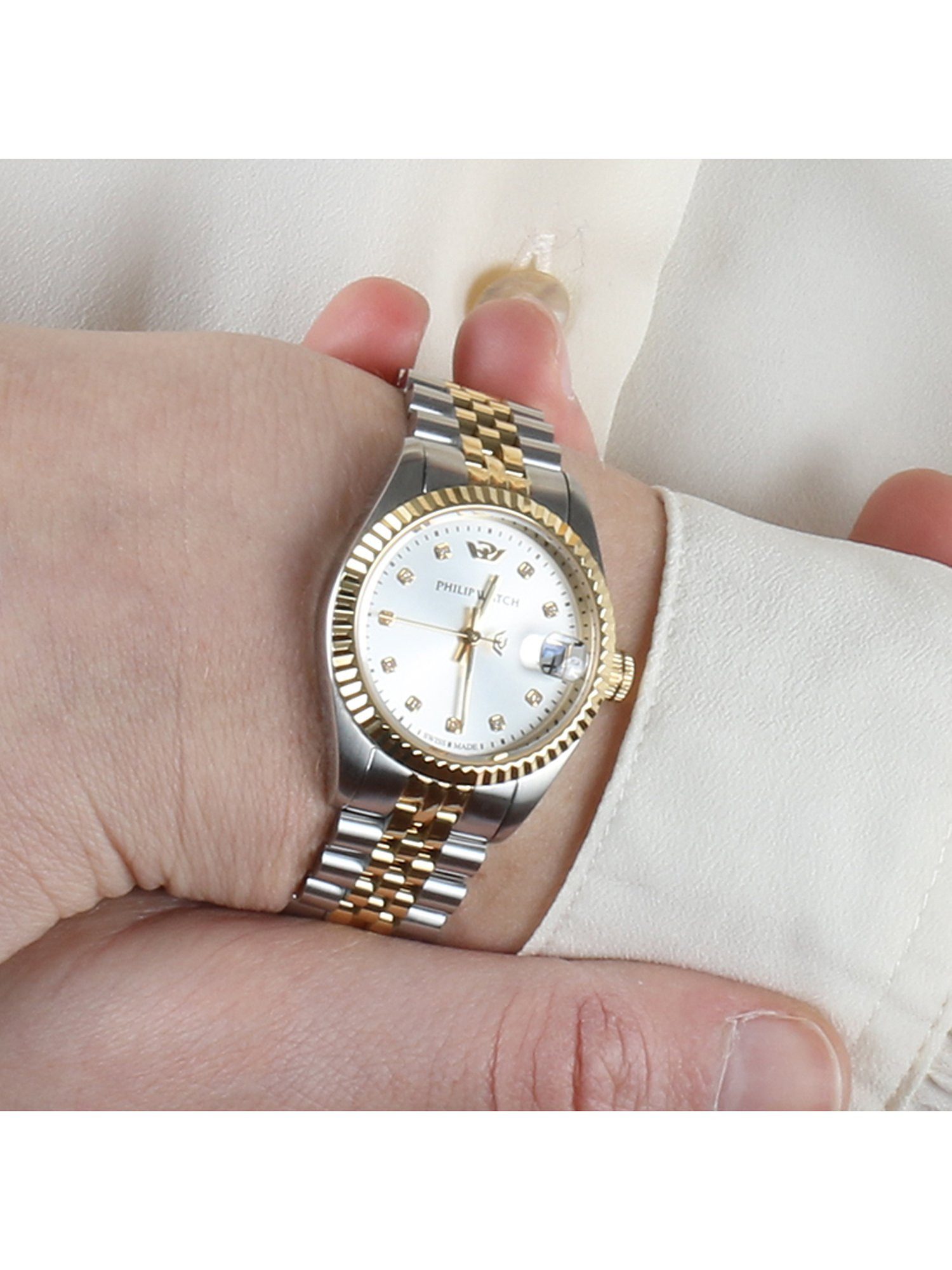 PHILIP WATCH UHREN Quarzuhr Philip Watch Damen-Uhren Analog Quarz