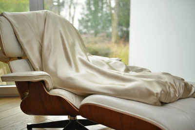 Bettbezug Seiden-Bettbezug aus Maulbeerseide, taupe, orignee