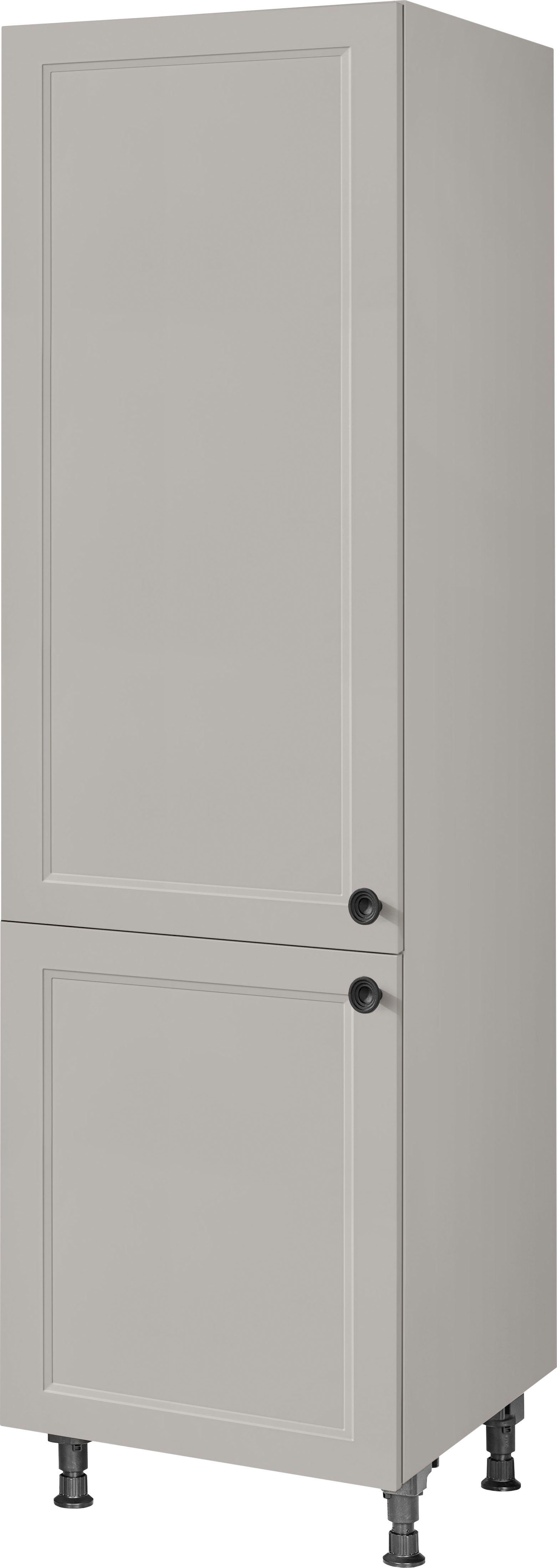 nobilia® Hochschrank "Cascada", Ausrichtung wählbar, mit zwei Türen, vormontiert, Breite/Höhe: 60/216,6 cm