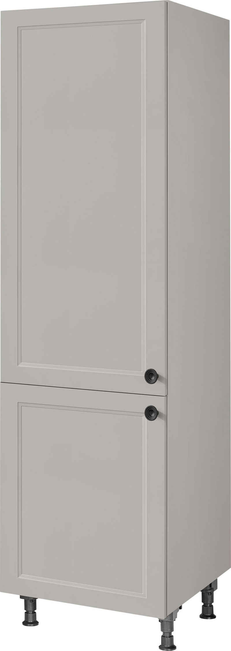 nobilia® Hochschrank "Cascada", Ausrichtung wählbar, mit zwei Türen, vormontiert, Breite/Höhe: 60/216,6 cm