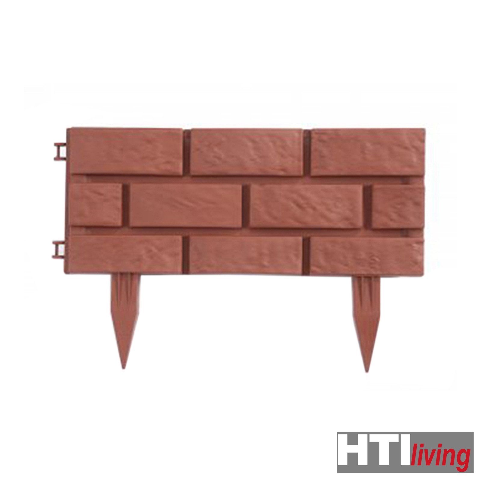 HTI-Living Beetumrandung Beeteinfassung Steinmauer 4-teilig Nessa, LxH: 45x29 cm, Set, 4 Module, Beetbegrenzung Beetumrandung