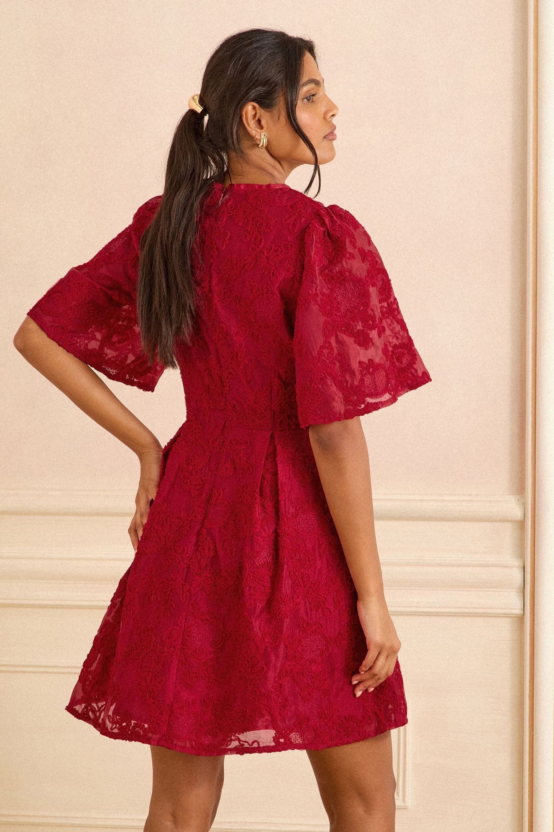 Love & Roses Minikleid Love & Roses Floraler Jacquard-Minirock, Petite (1-t günstig online kaufen
