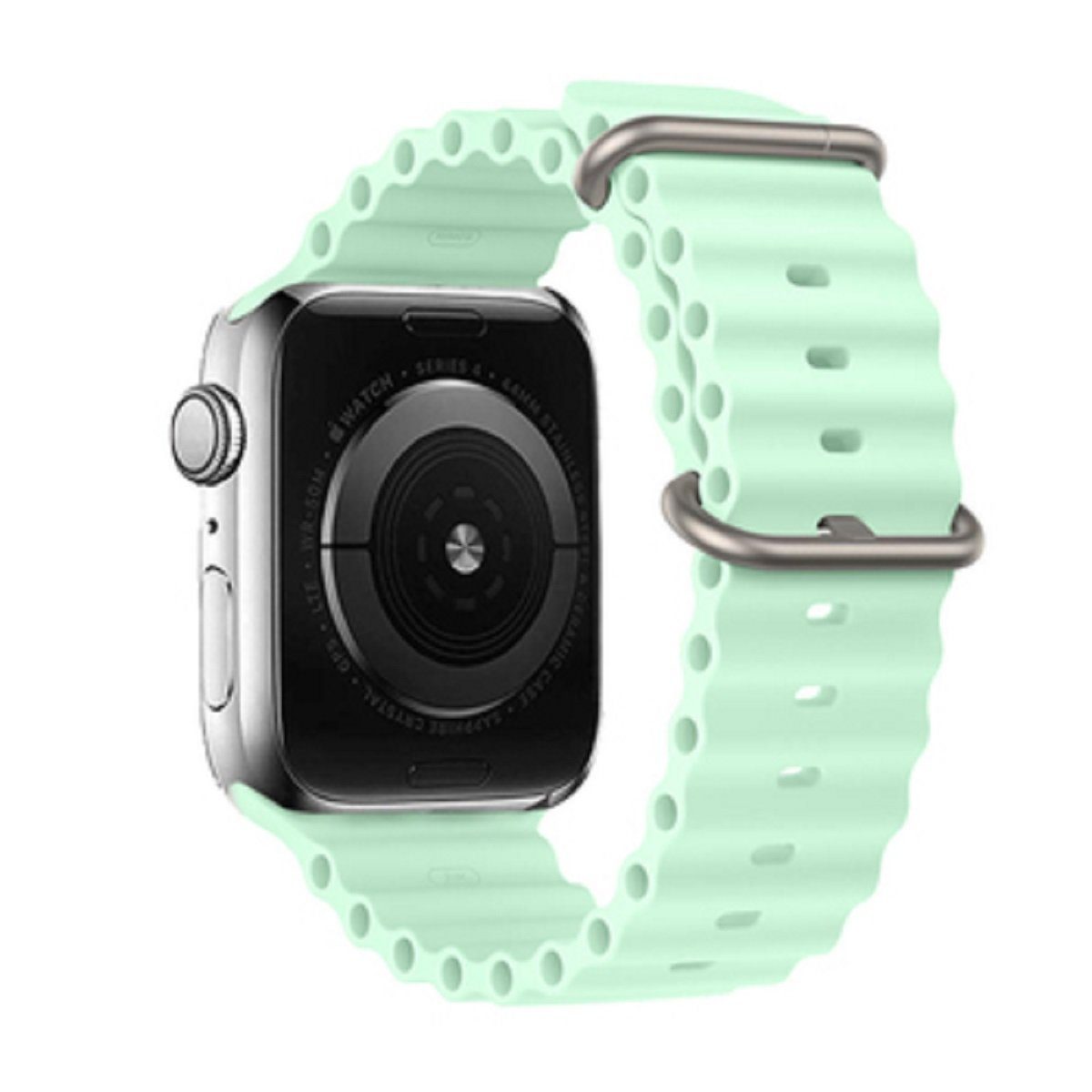 42/44/45/49 Hülle Ihrer Türkis Silikon mit Armband Watch cofi1453 kompatibel Smartwatch-Armband