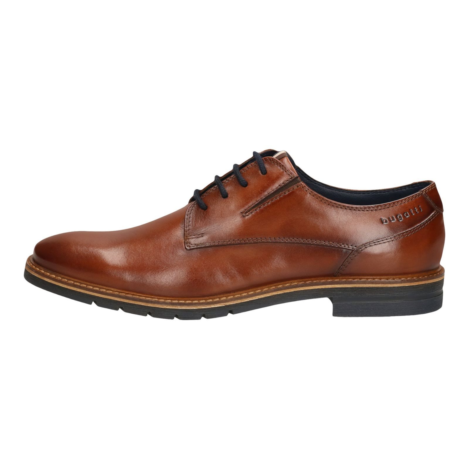 bugatti Herren Business Comfort 311-A9E08-1100-6363 cognac braun Schnürschuh