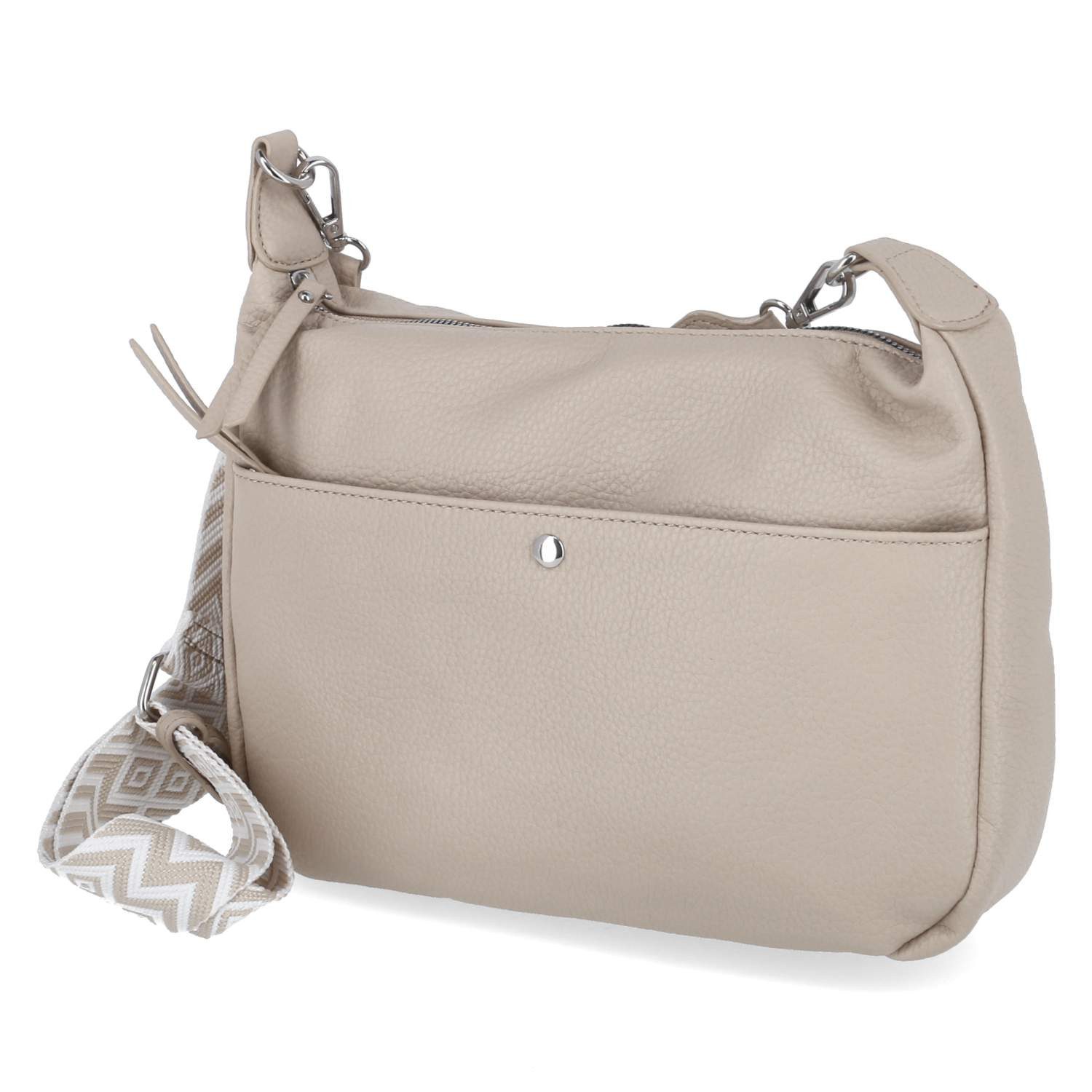 Handtasche Fräulein Frida FF2057,420 Damen Umhängetaschen Synthetik beige