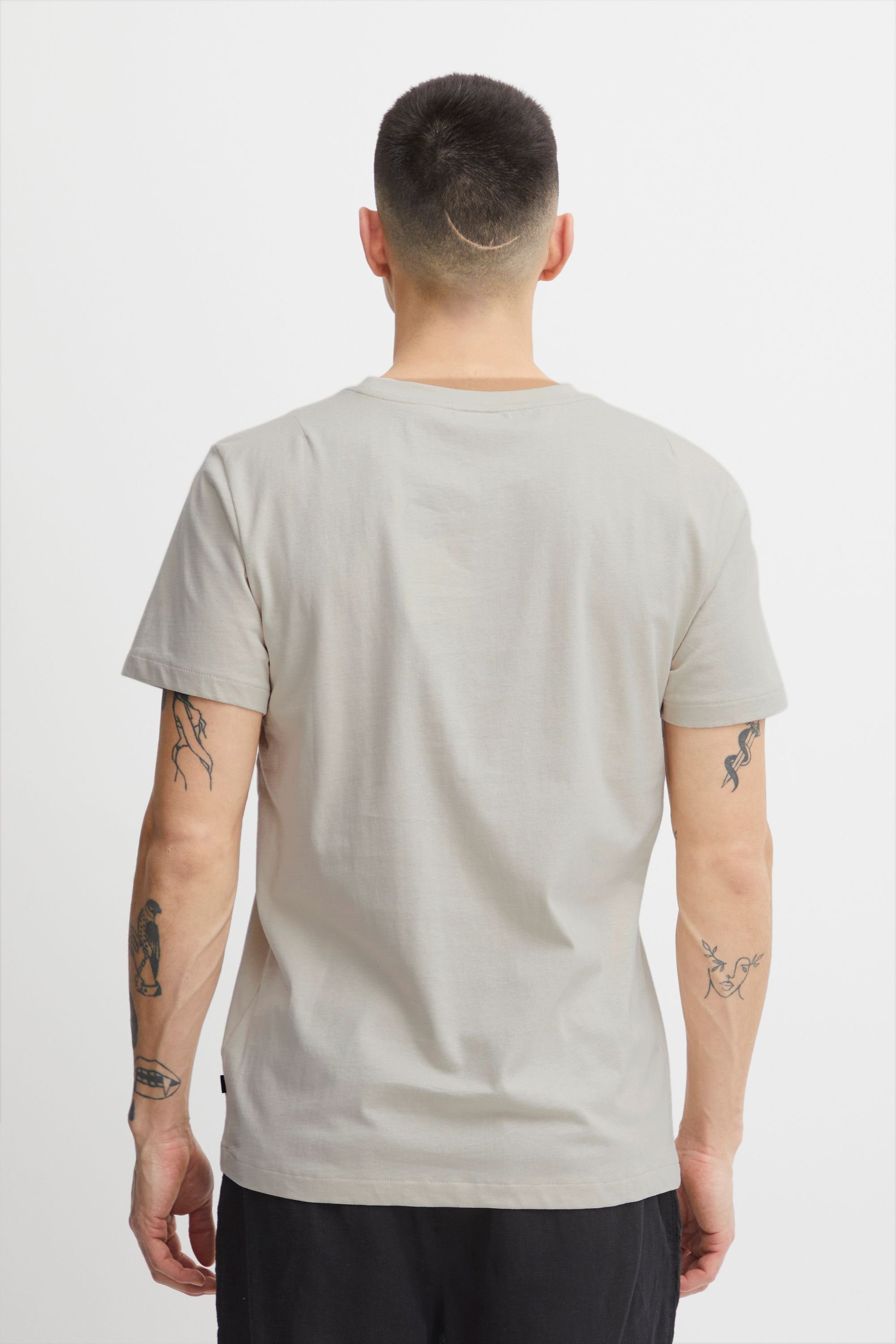 - (130401) OATMEAL T-Shirt 21107531 !Solid SDElwell