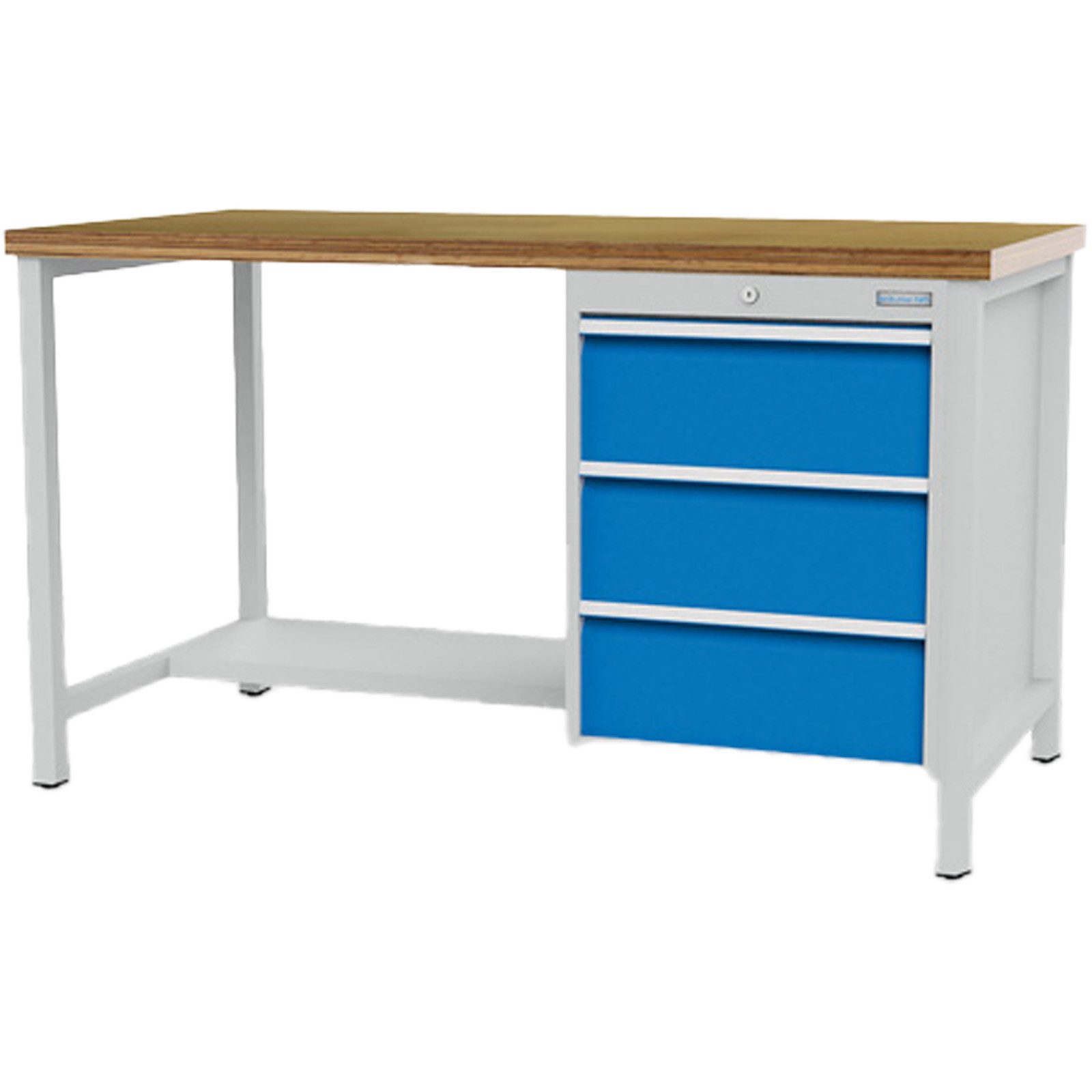 BEDRUNKA+HIRTH Werkbank Bedrunka+Hirth Kastenwerkbank Breite 2.000 mm R 18-24 3x Schublad...