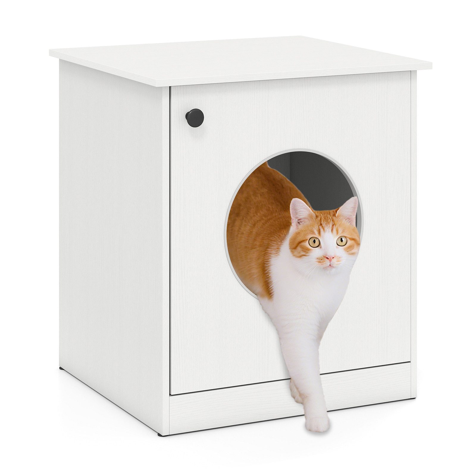COSTWAY Tierhaus, Katzenschrank Katzenhaus Katzenklo Schrank günstig online kaufen