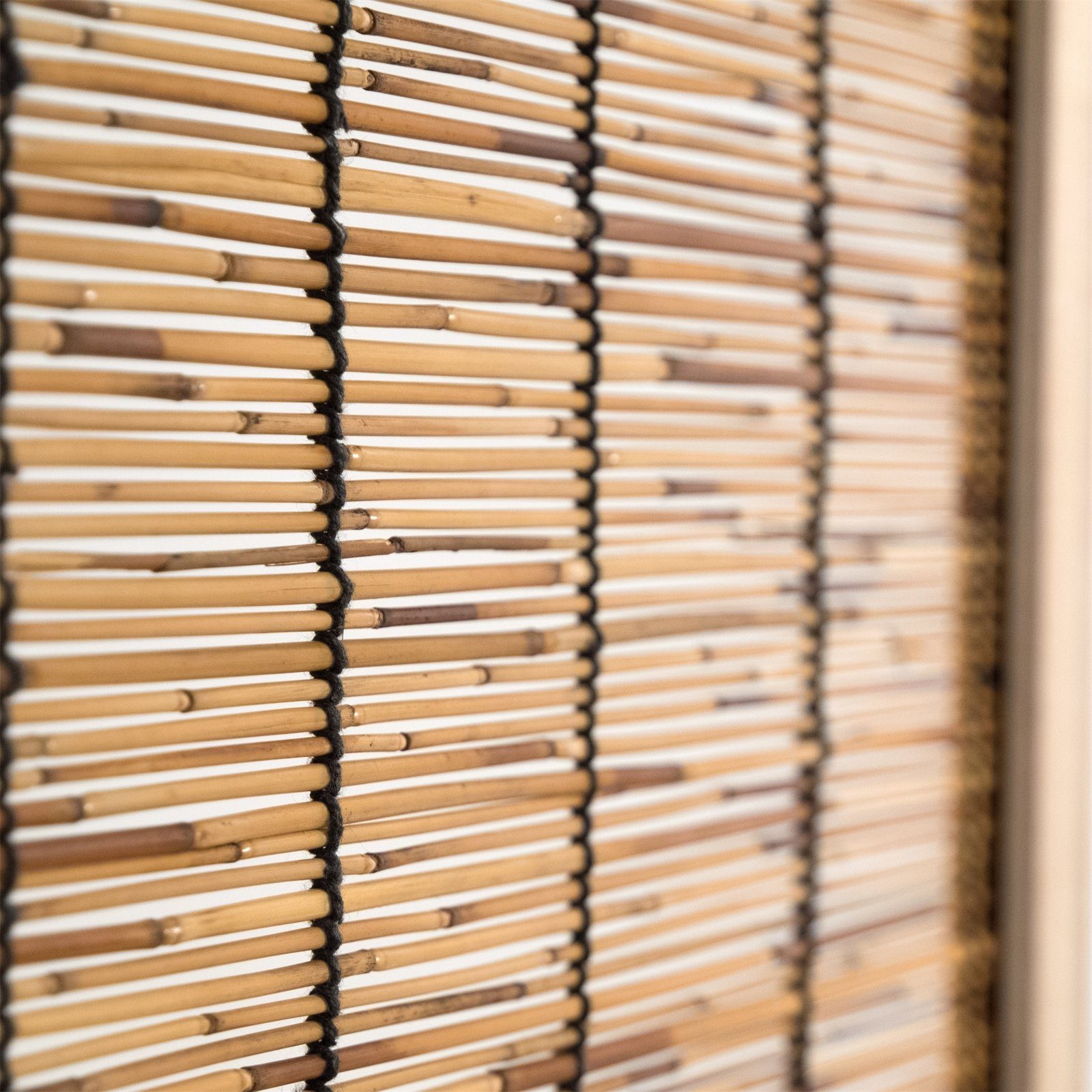 DESIGN DELIGHTS Paravent RAUMTEILER PLAYA, Schilfrohr, 170x120 cm, Natur Paravent Sichtschutz