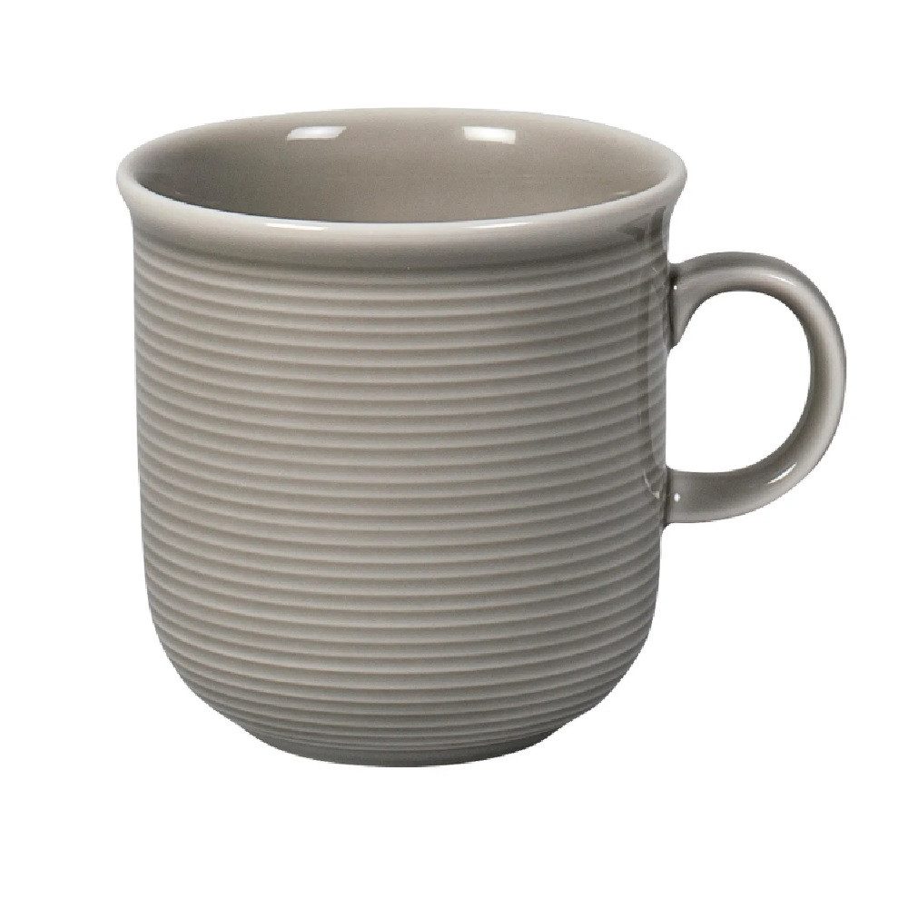 Thomas Porzellan Becher Thomas Trend Colour Moon Grey Becher mit Henkel groß 0,36 l, Porzellan