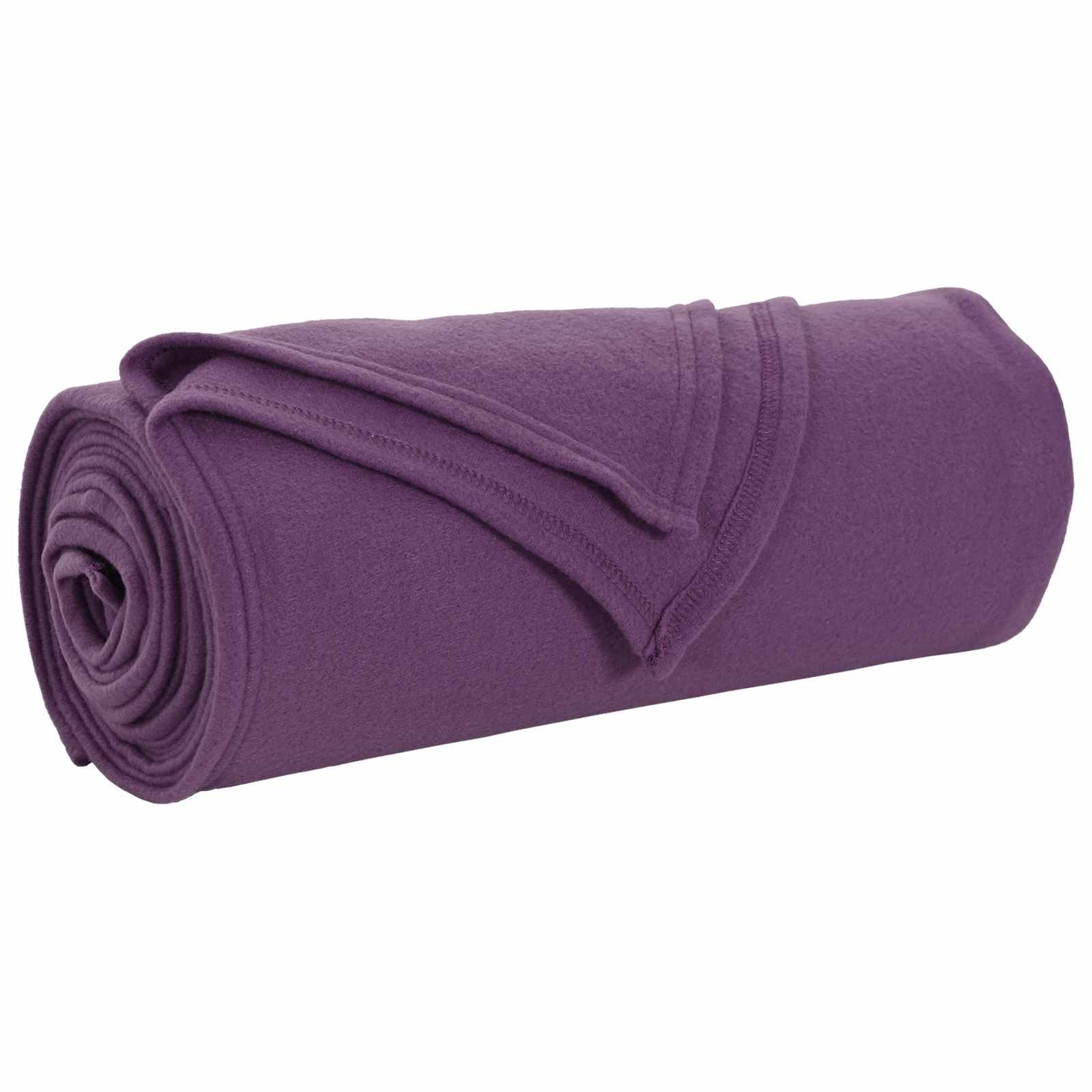 vidaXL Bettüberwurf Überwurfdecke Lila 200 x 150 cm Fleece