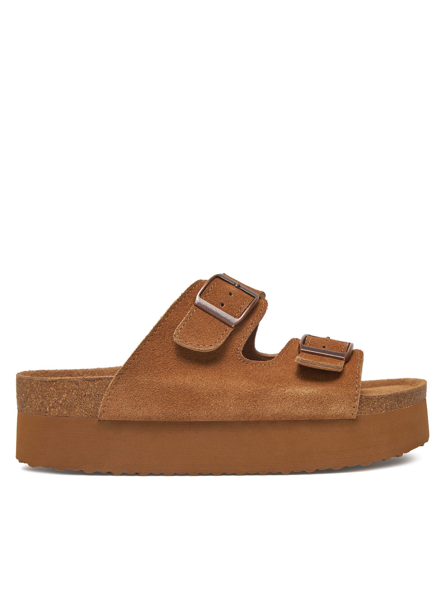 DeeZee Deezee Damen Flip-Flops Braun DZ-C1 Badepantolette