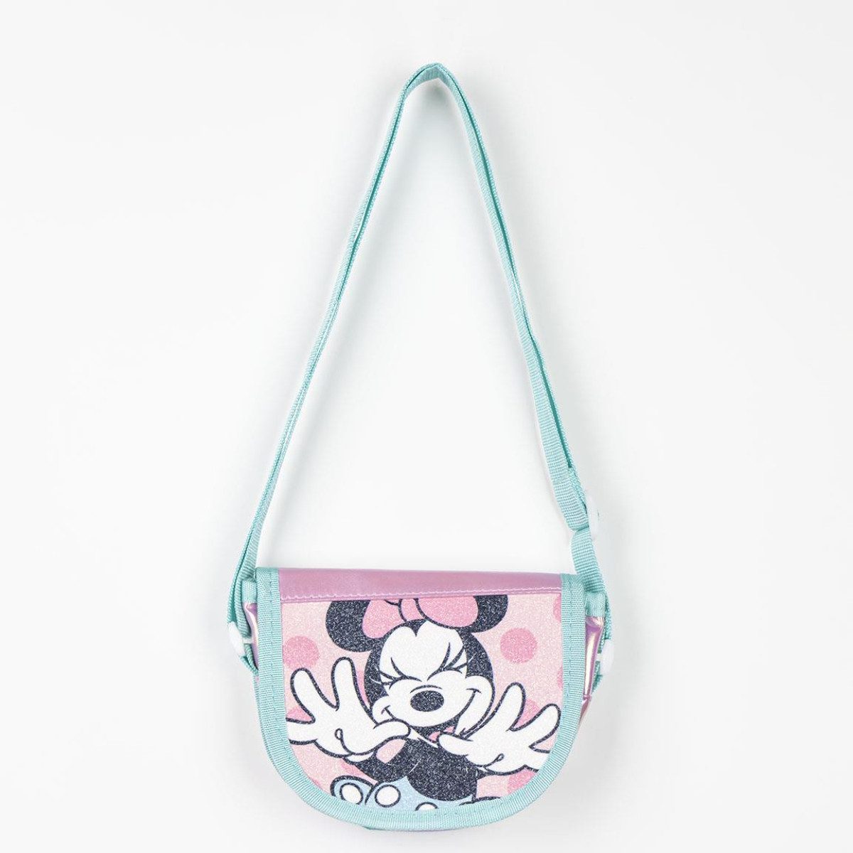 Cerda Schultertasche Disney Minnie Schultertasche Kleine Umhängetasche für Mädchen