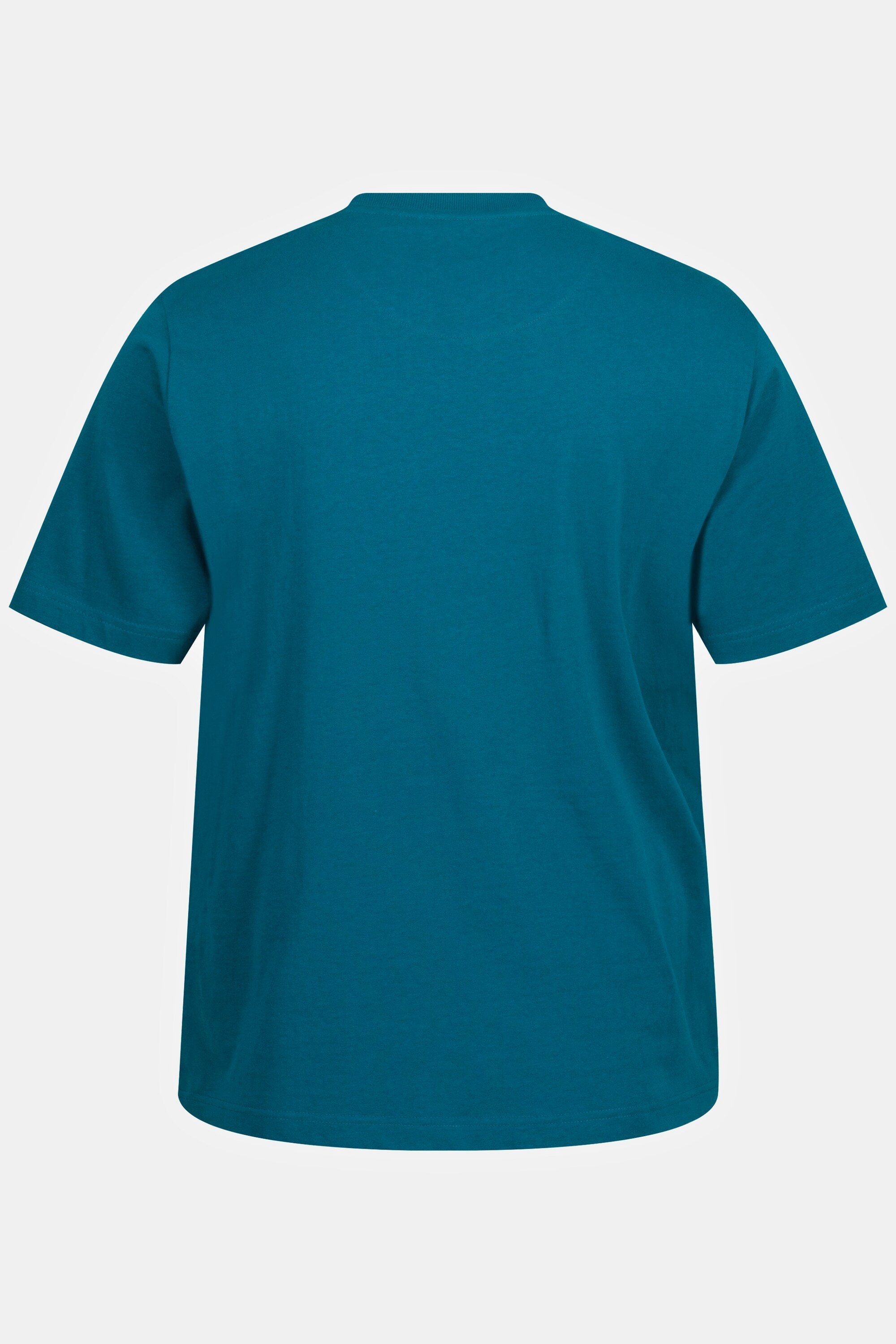Rundhals T-Shirt JP1880 T-Shirt Halbarm Stickerei