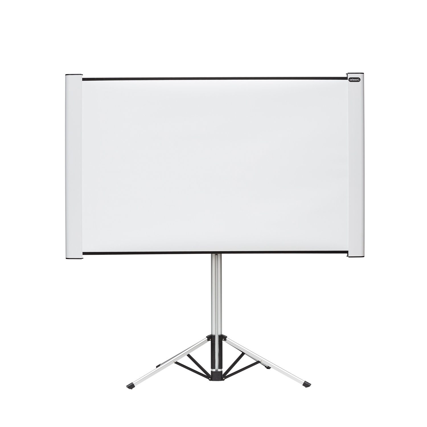 Celexon Mobil Expert Stativleinwand (172 x 108cm, 16:10 / 4:3, Gain 1, Silber / Weiß)