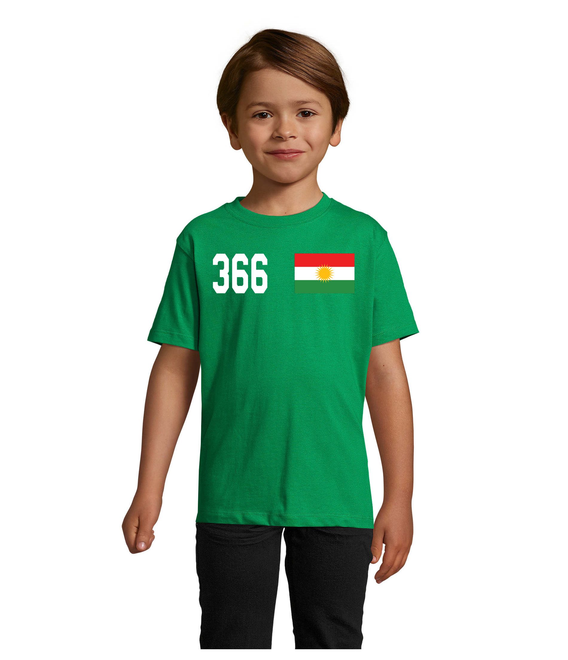 T-Shirt Kinder Kurdistan Fan Sport Trikot Fußball Weltmeister Meister WM
