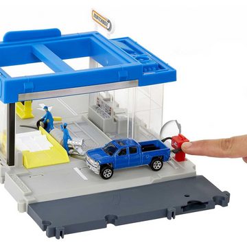 Mattel® Spielwelt Mattel HDL34 - Matchbox - Action Drivers - Werkstatt Spielset mit Fahr