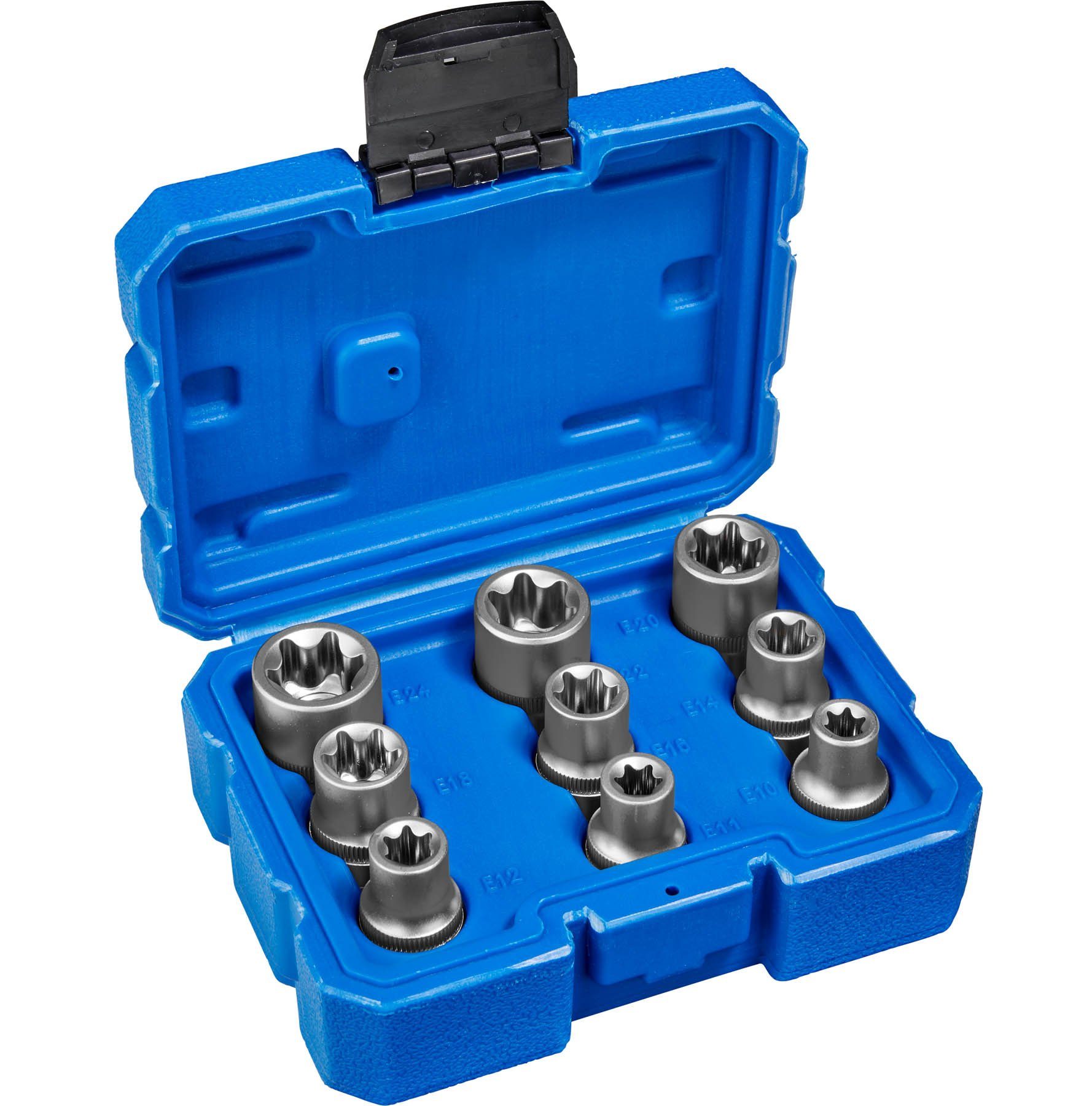 OTC 7-teiliger Torx-Steckschlüsselsatz – Für E6 Bis E16, Mit 1/4" & 3/8" Antrieb, Für Handwerkzeuge