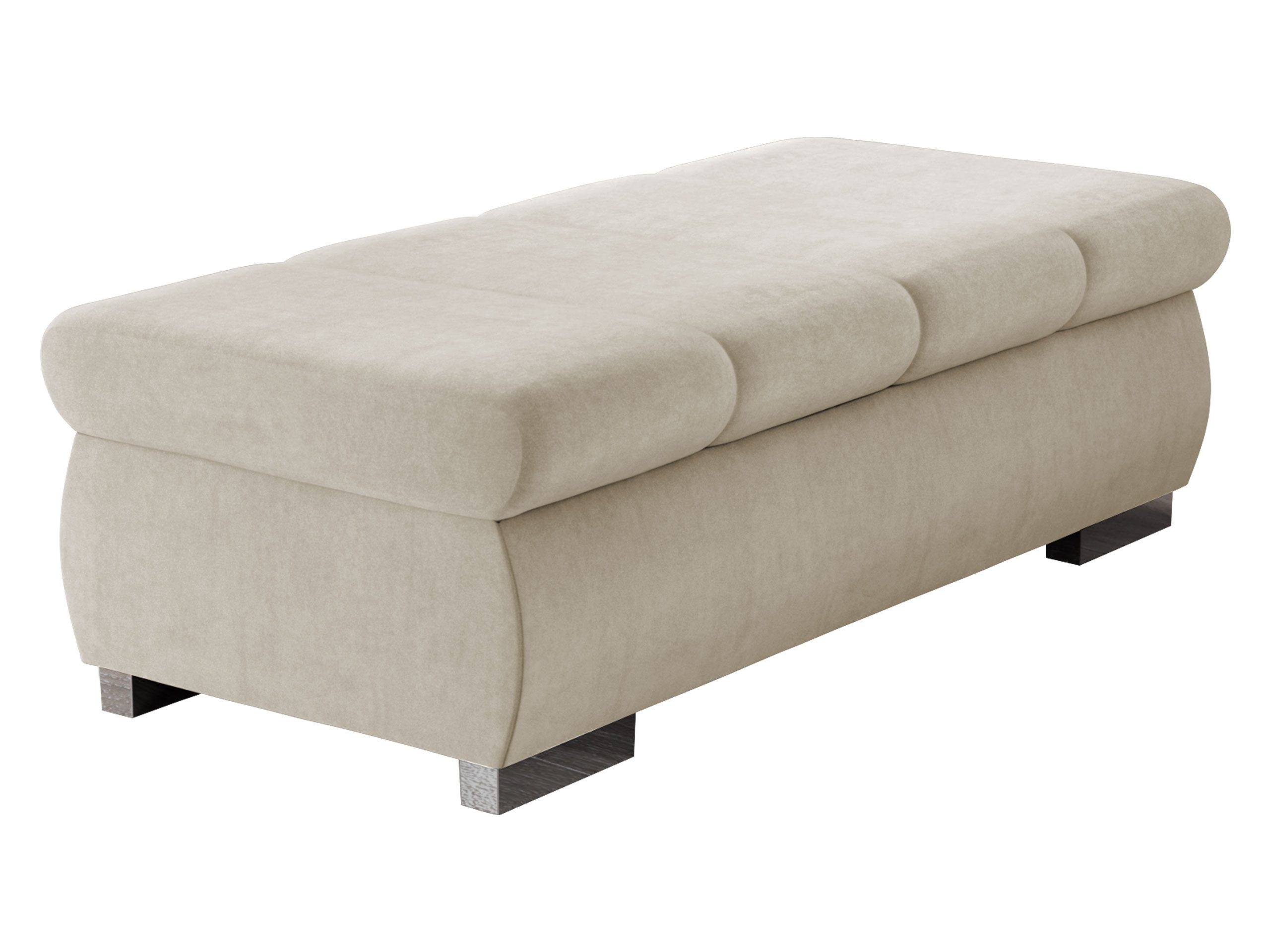 MIRJAN24 Polsterhocker Bangkok Groß, Holzkonstruktion, 120x60x39 cm