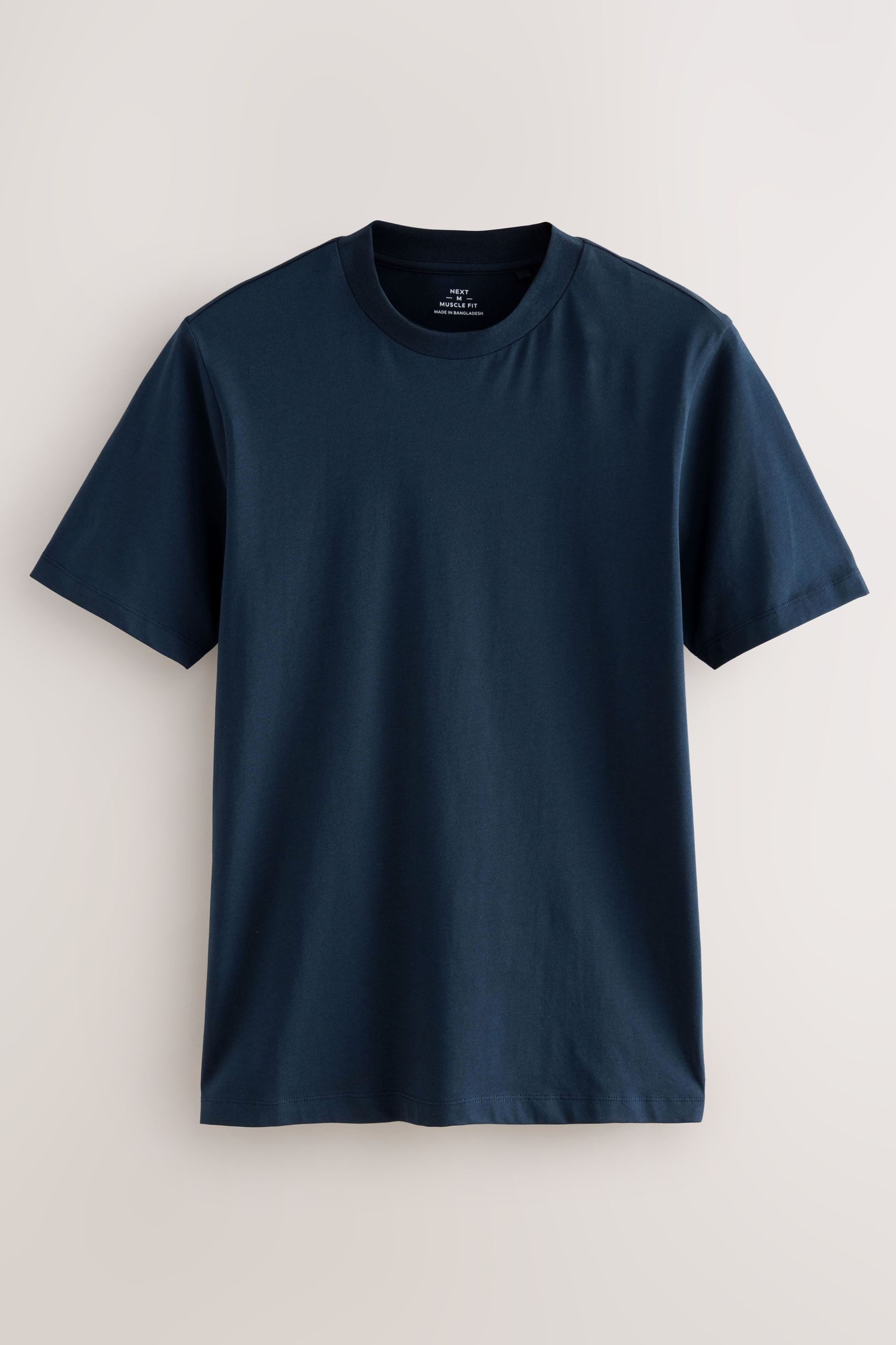Next T-Shirt Muscle Fit T-Shirts im 3er-Pack (3-tlg)