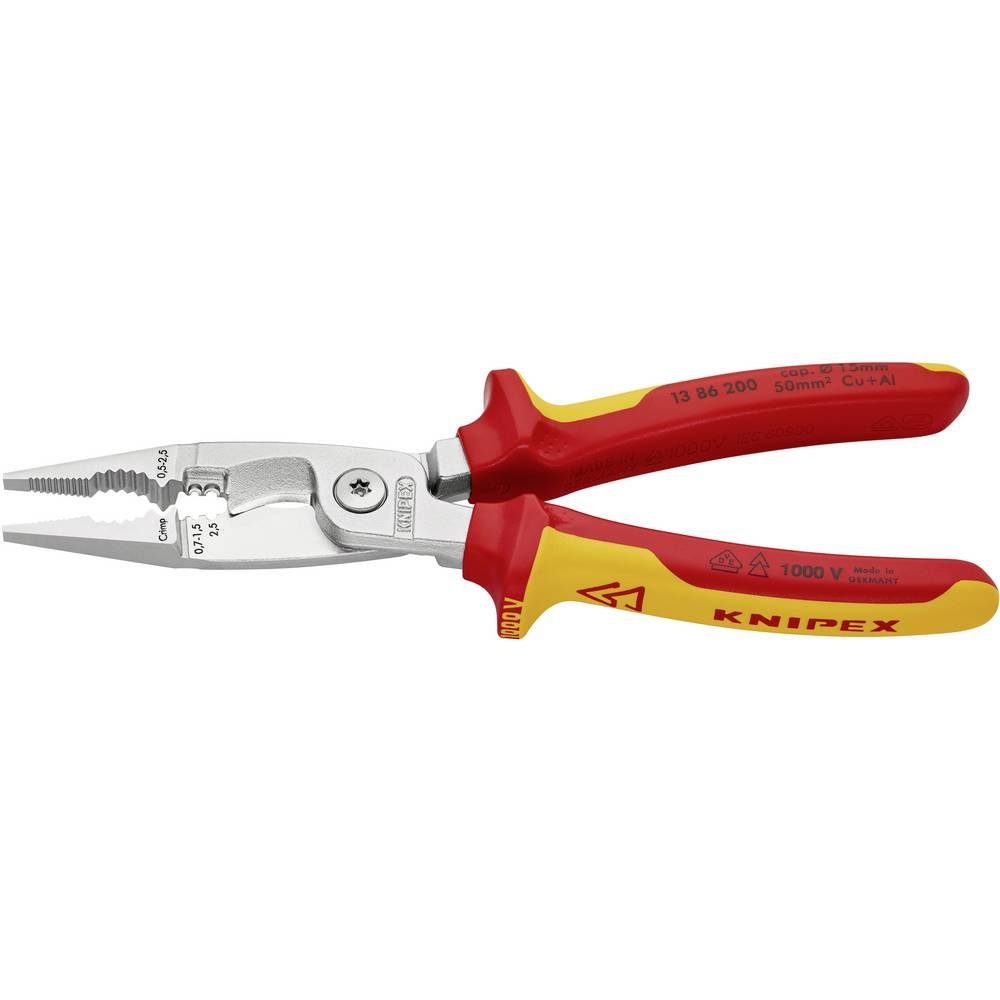 Knipex Abisolierzange Elektro-Installationszange 13 86 200