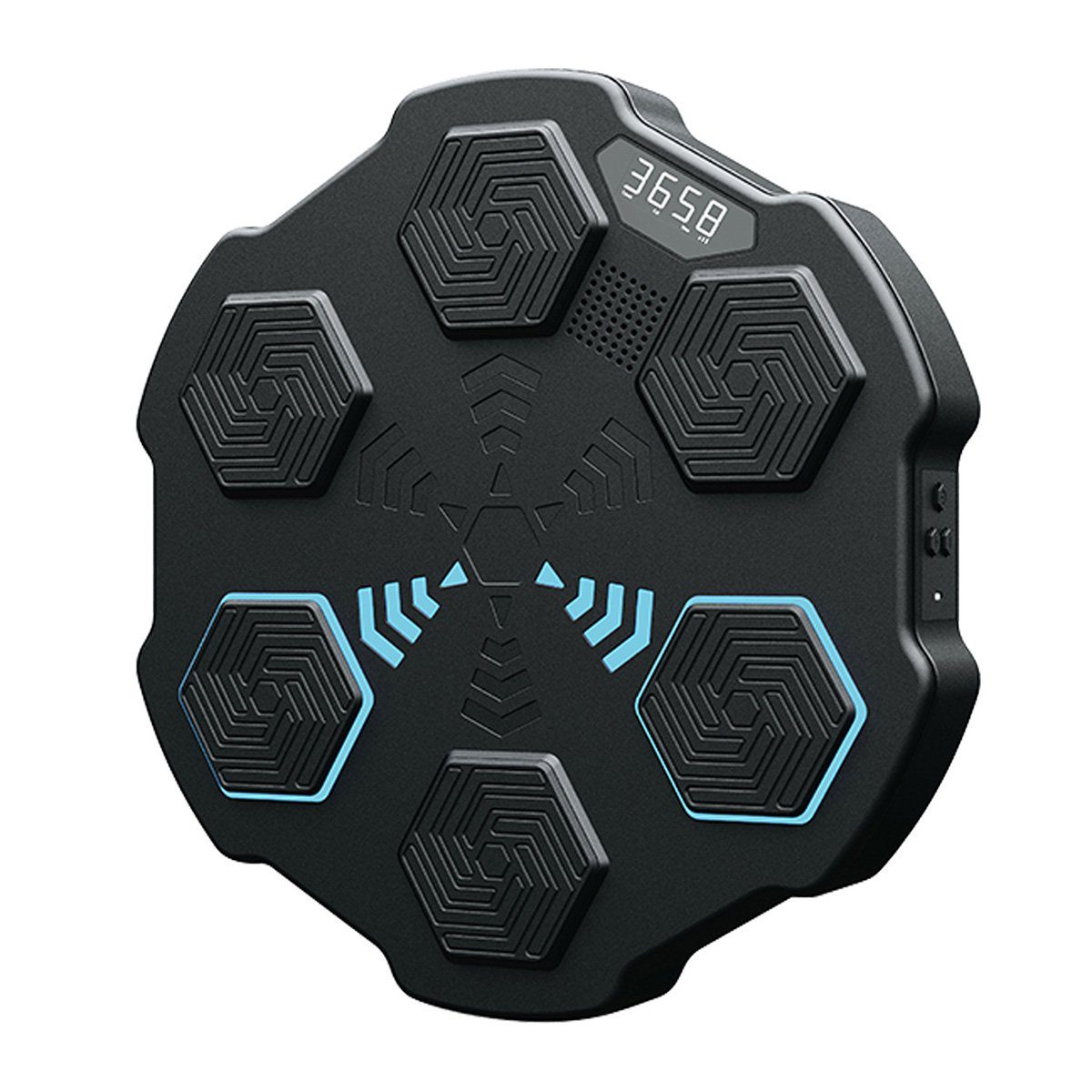 Einkaufstasche götäzer Sportanzug Intelligentes elektronisches Boxtrainingsgerät, 1 Musikboxen, Bluetooth, Kalorienzählung LED-Licht, Geschwindigkeitsregelung