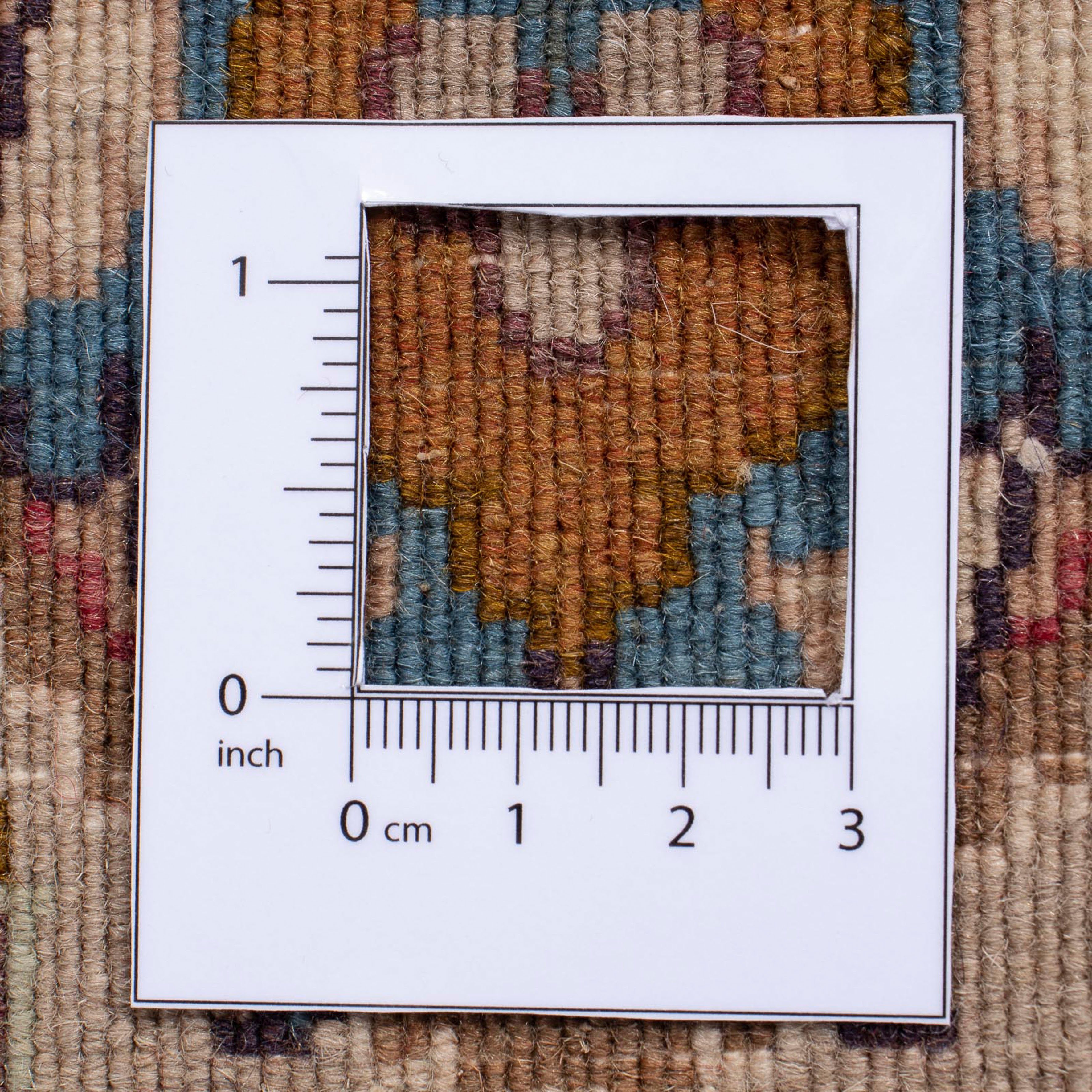 Orientteppich Perser - Classic morgenland, mit Handgeknüpft, Höhe: Zertifikat 290 10 rechteckig, Wohnzimmer, - cm beige, - Einzelstück 196 x mm