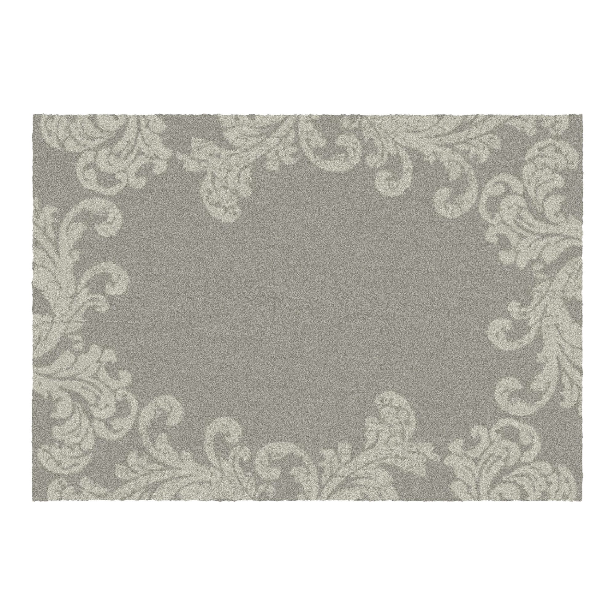 akzente Fußmatte Feel Rococo Ornaments, Rechteckig, Höhe: 6 mm, 50x70 cm, P günstig online kaufen