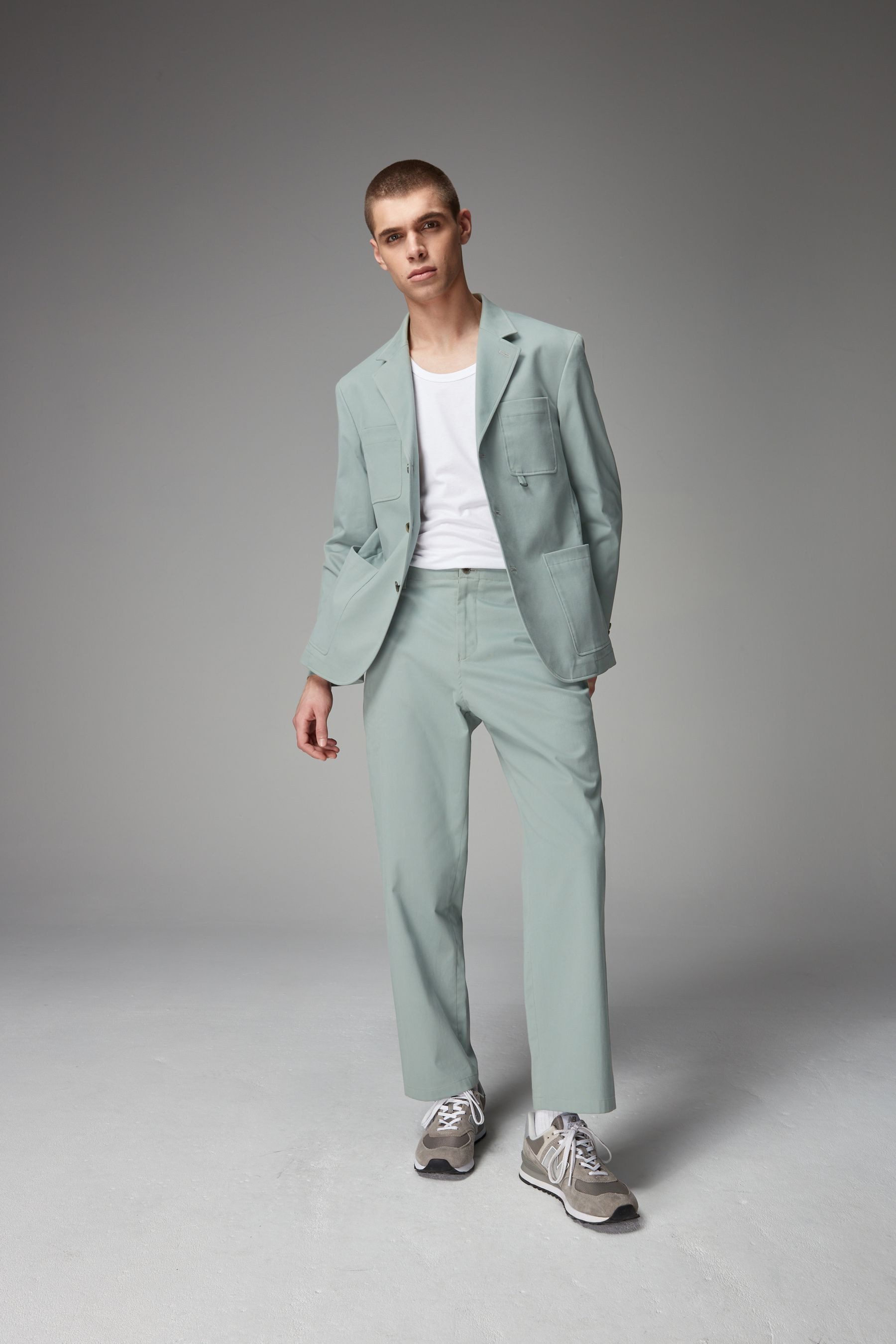 Anzughose EDIT Relaxed Fit Utility-Hose
