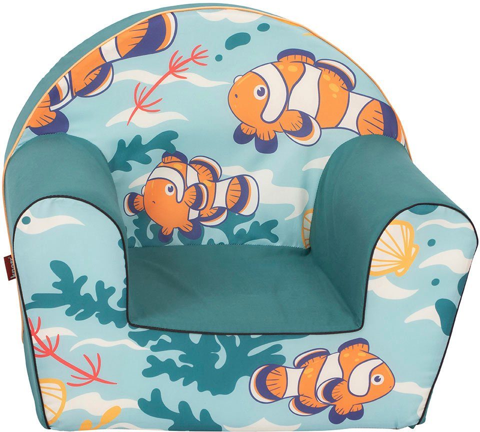 Knorrtoys® Sessel Clownfish, für Kinder; Made in Europe | Sitzsäcke