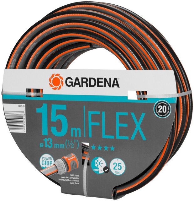 GARDENA Gartenschlauch Comfort FLEX, 18031-20, 13 mm (1/2