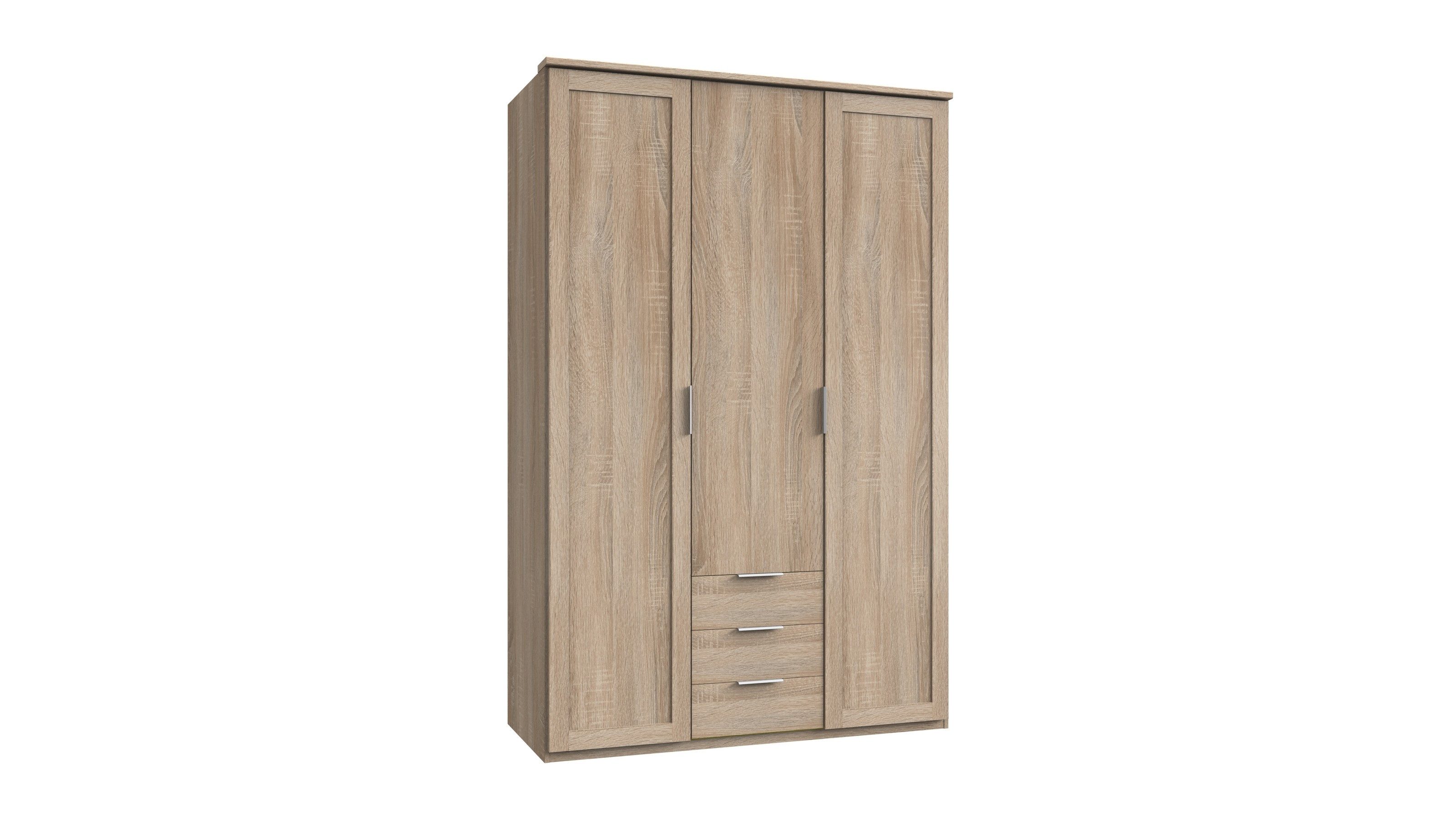 Kleiderschrank 3trg. NADJA von WIMEX braun günstig online kaufen