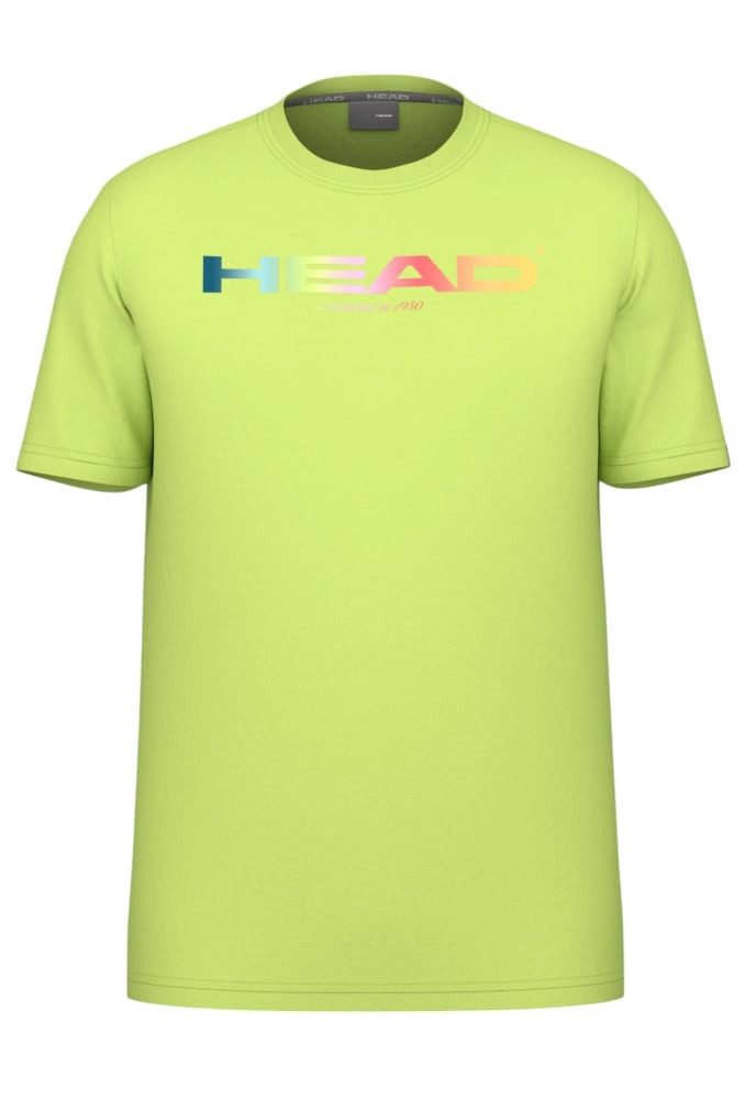 Head T-Shirt Rainbow (Mischgewebe, feuchtigkeitsabsorbierend) 2025 limegelb Herren