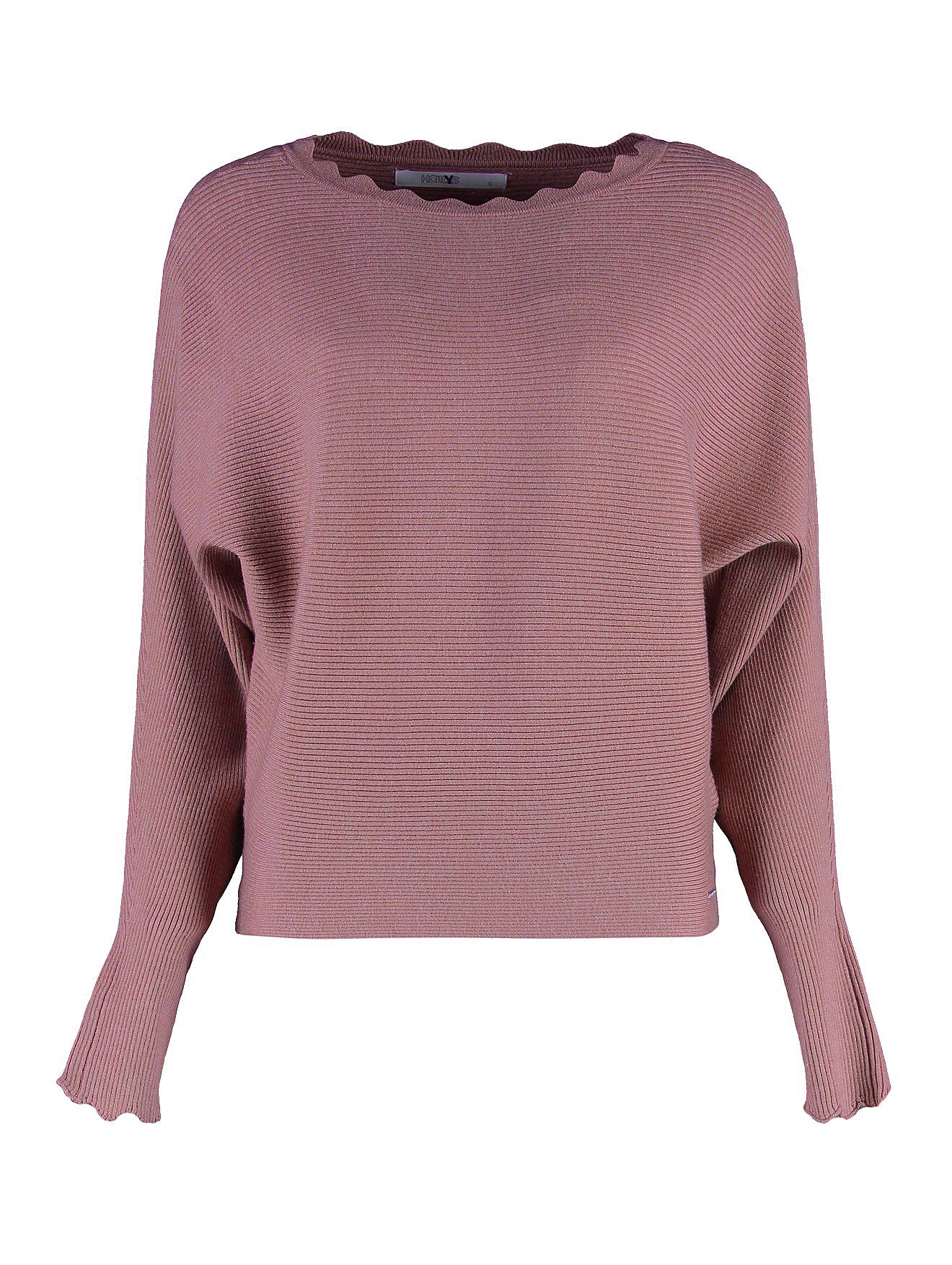 HaILY’S Strickpullover Langarm Locker Gerippt Design LS P SK Te44a