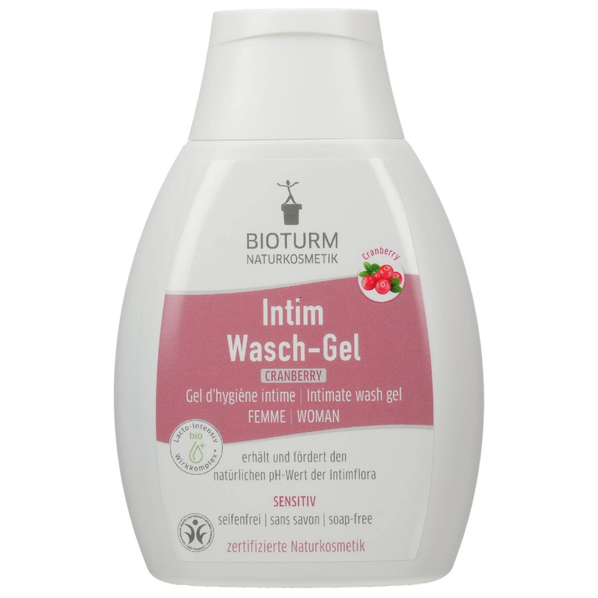 Bioturm Intimreinigungsmittel BIOTURM Intim Wasch-Gel Cranberry Nr.91